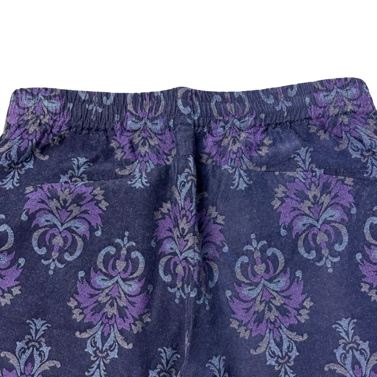 Needles Ornamental Jacquard Shorts Navy