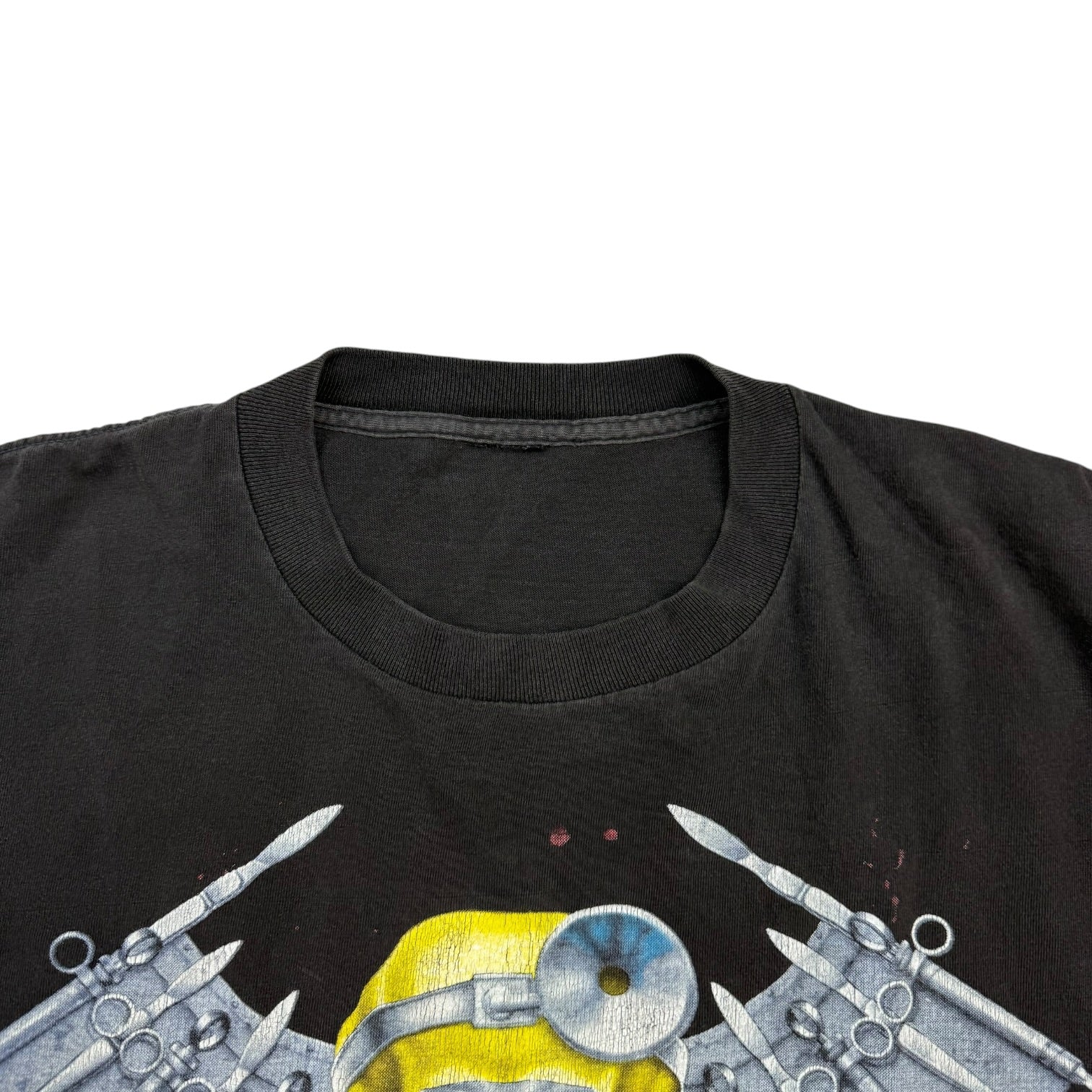 1993 MegaDeath Dr Vic Is In Tee Black