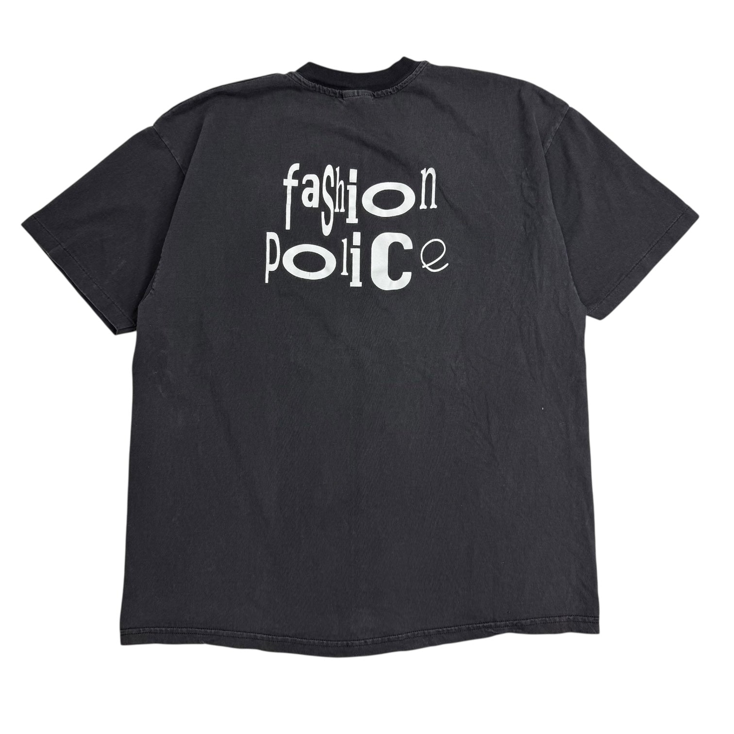 Vintage Fashion Police Tee Black