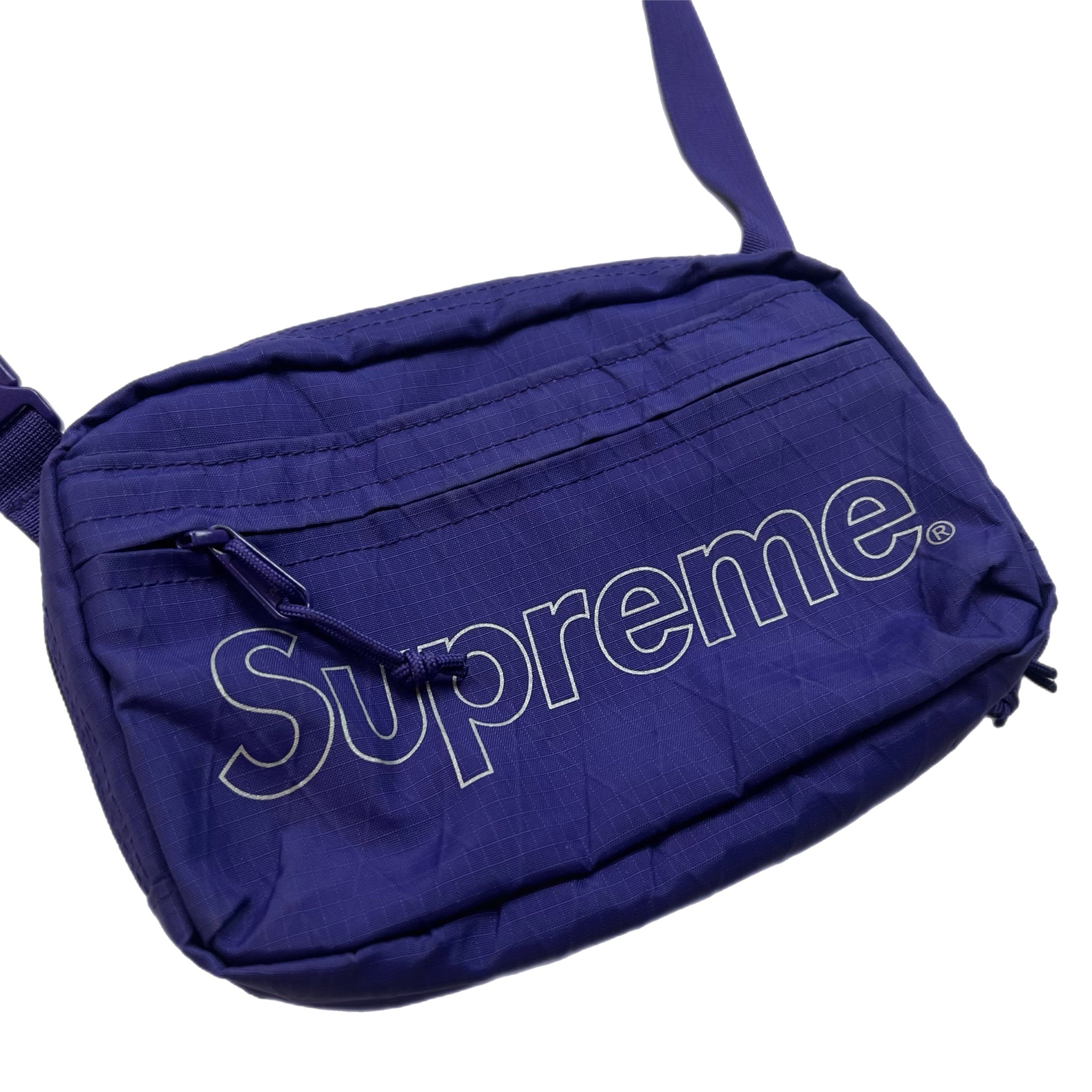 Supreme Shoulder Bag FW18 Purple