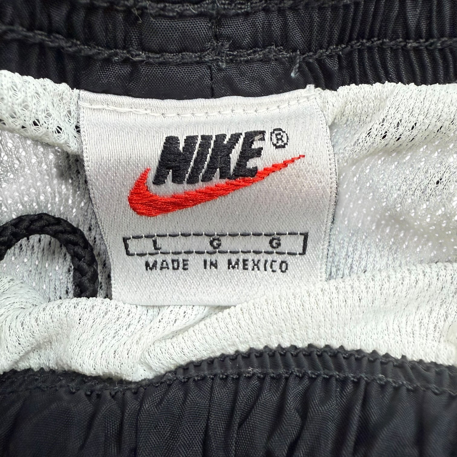 Vintage Nike Nylon Shorts Black