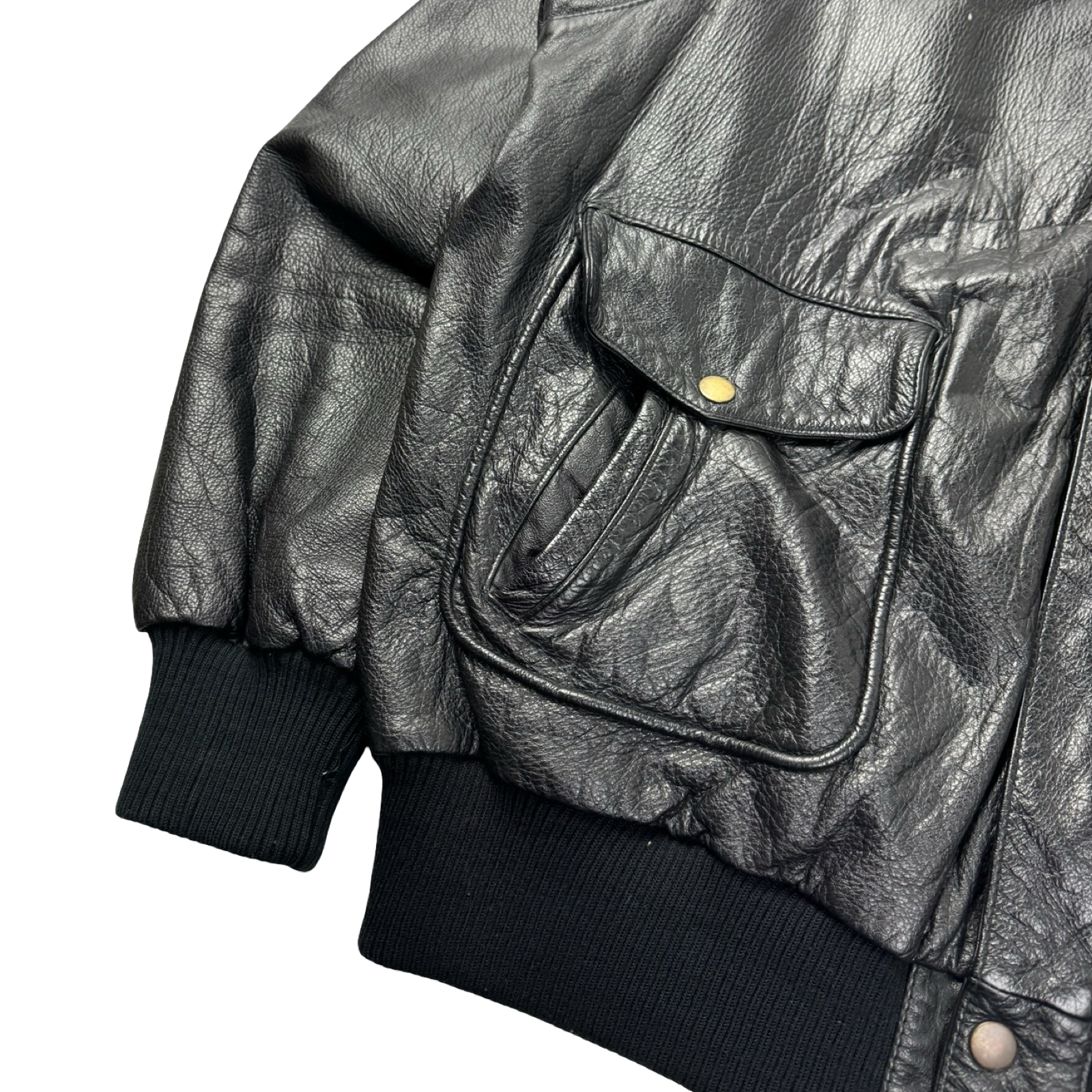 Vintage Wilson’s Suede & Leather Bomber Jacket