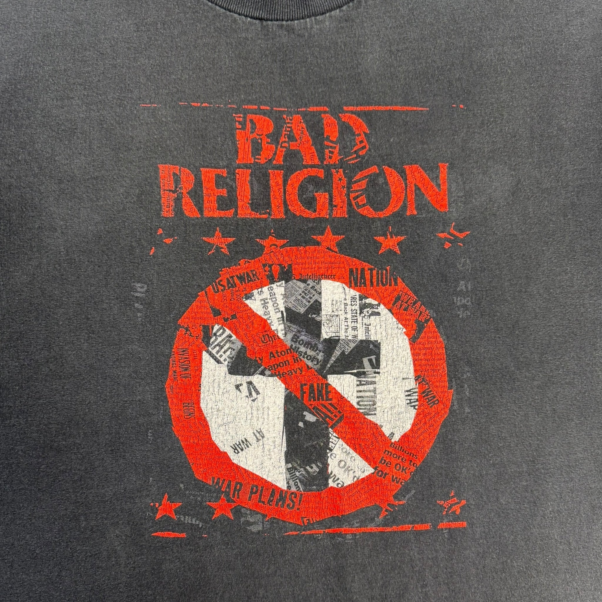 2007 Bad Religion Punk Band Tour T-Shirt