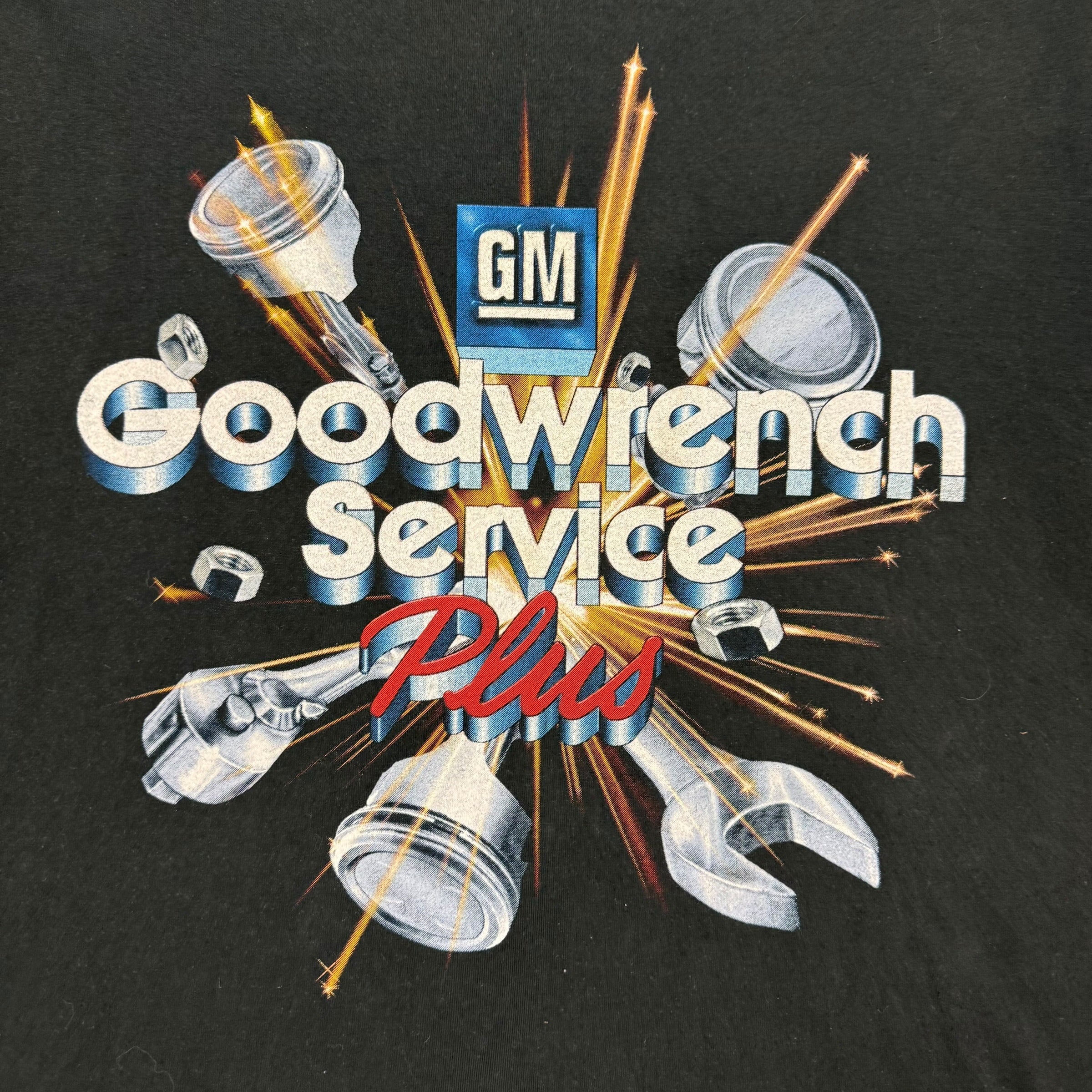 Vintage Dale Earnhardt GM Gooodwrench Services Tee Black