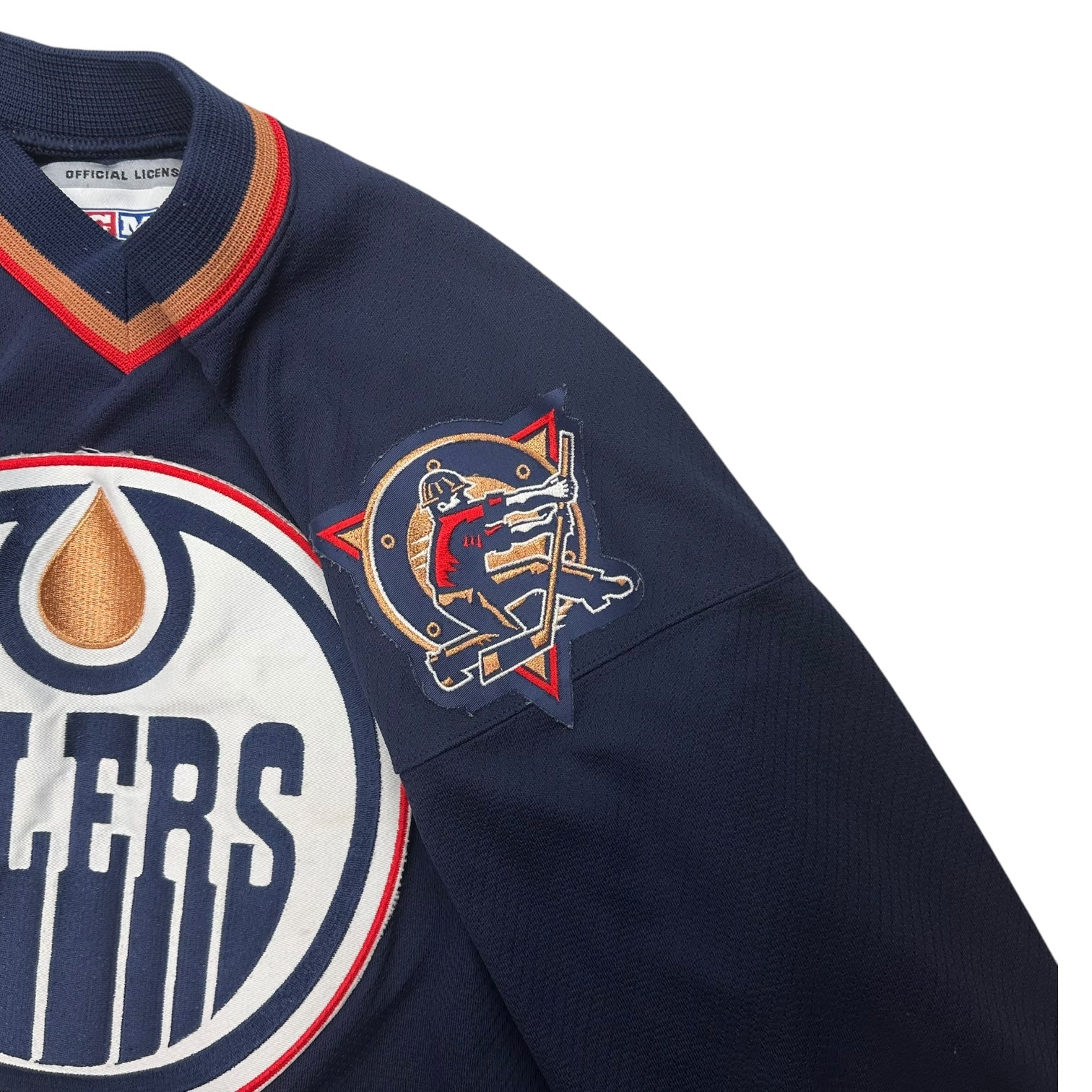 Vintage CCM Edmonton Oilers Home Jersey