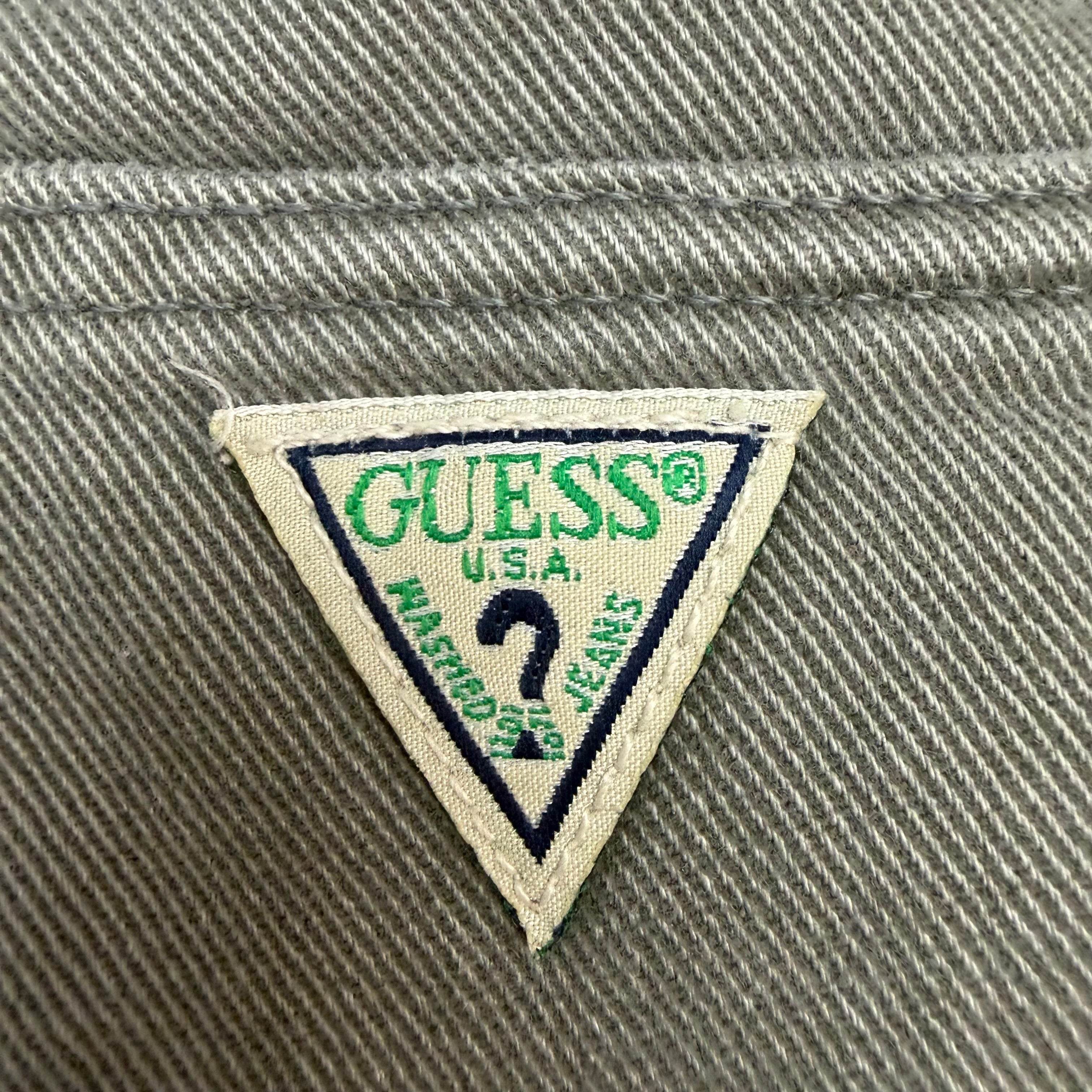 Vintage Guess Jeans Denim Shorts Grey