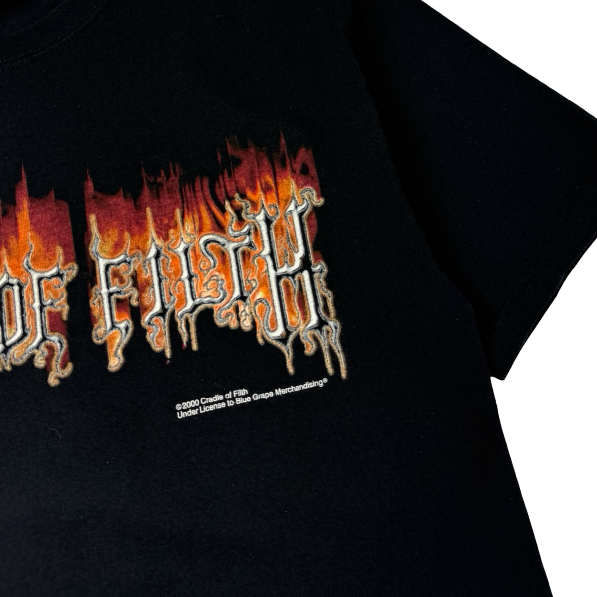 2000 Cradle Of Filth Midian Black Metal Band T-Shirt