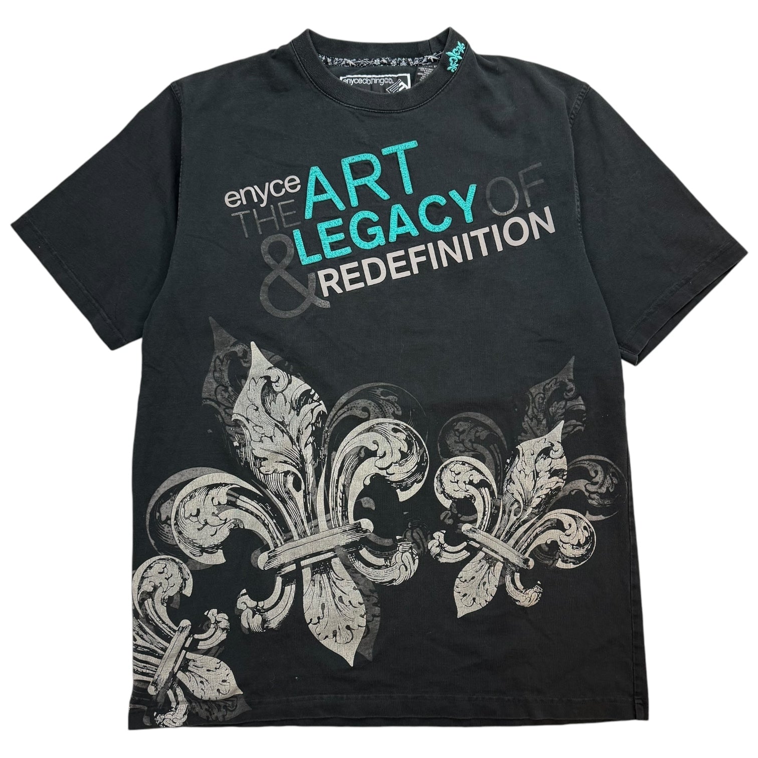 Vintage Y2K Enyce The Art Of Legacy & Redefinition Tee Black