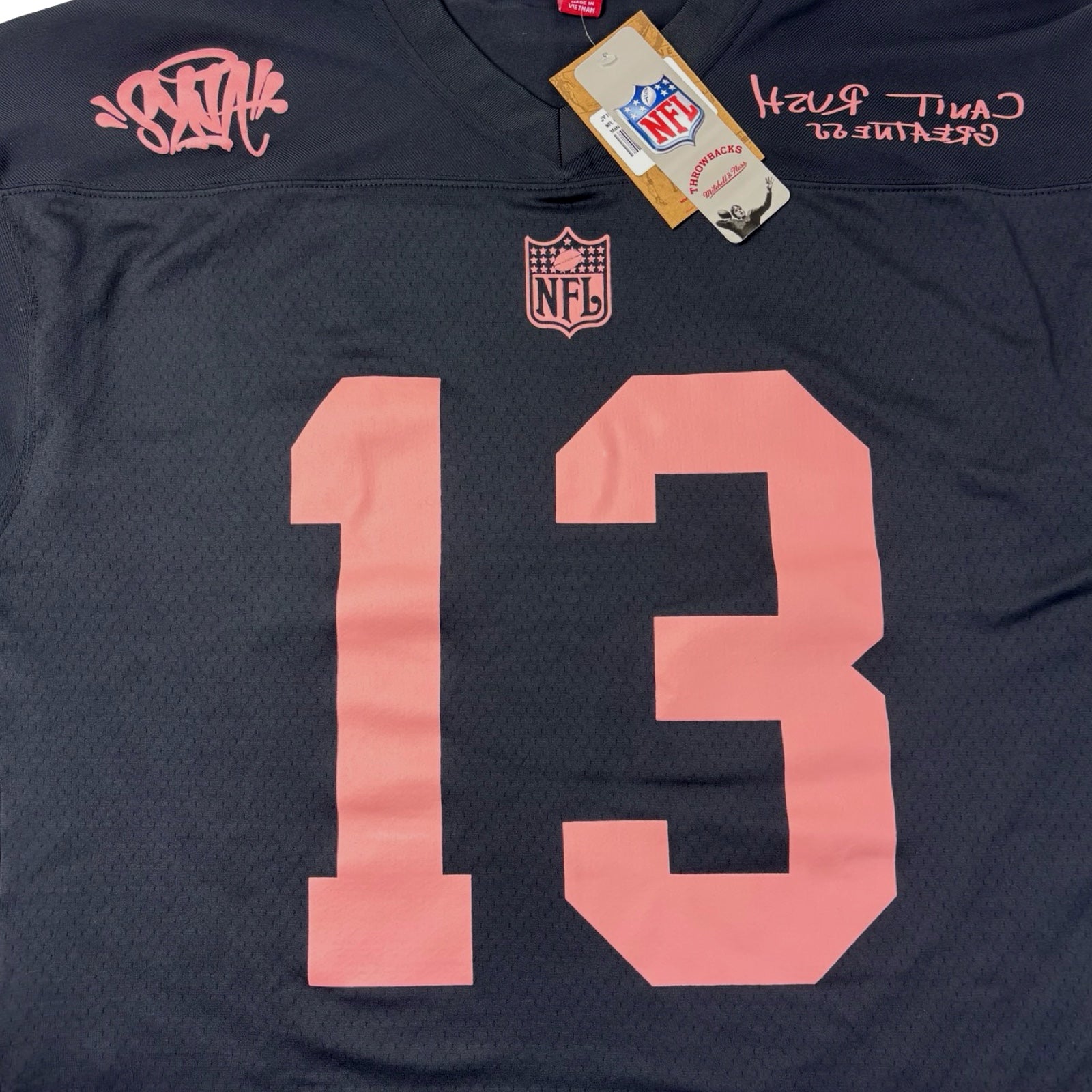 Syna World x NFL Mitchel & Ness CRG Jersey Rose Gold