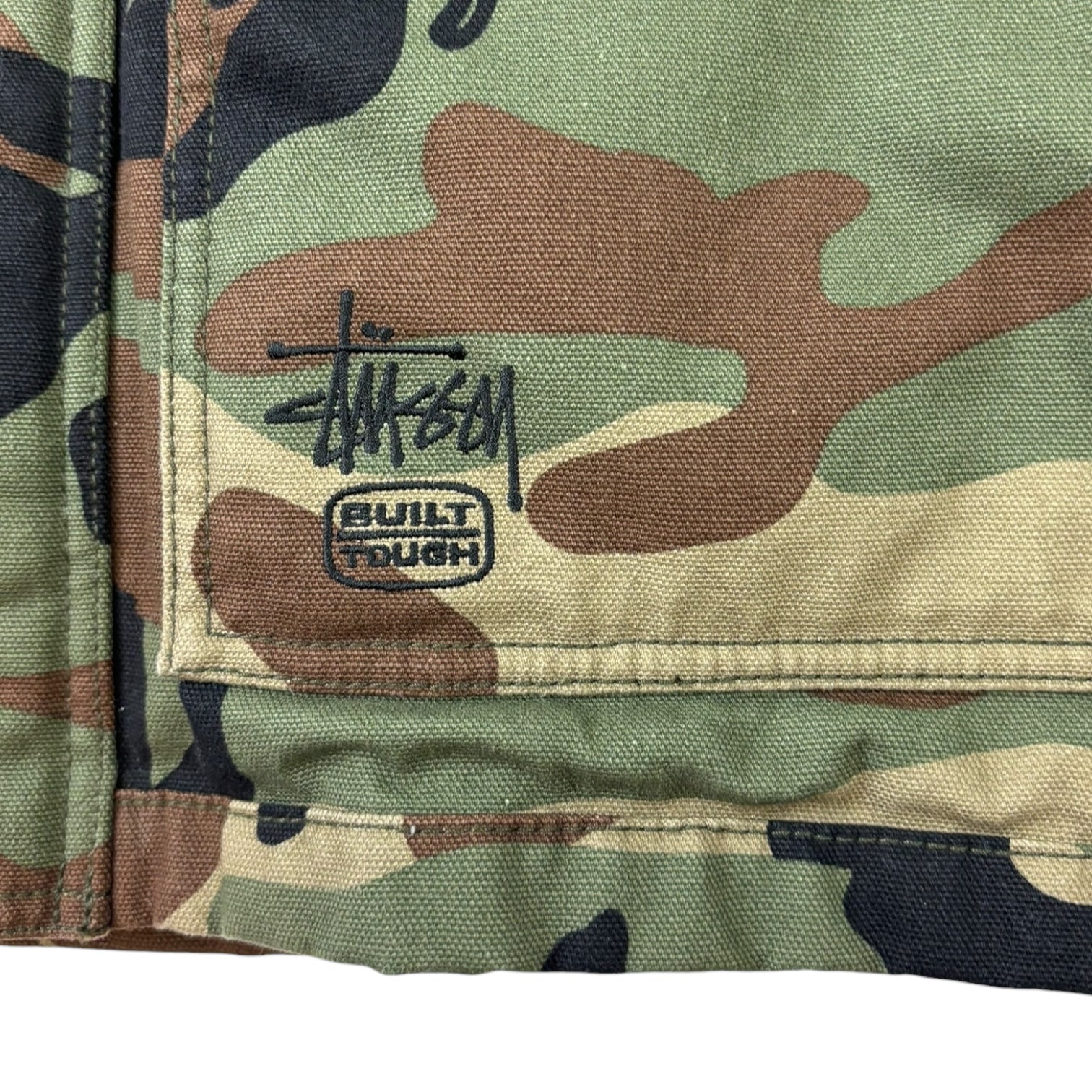 Stussy Work Gear Jacket Woodland Camo