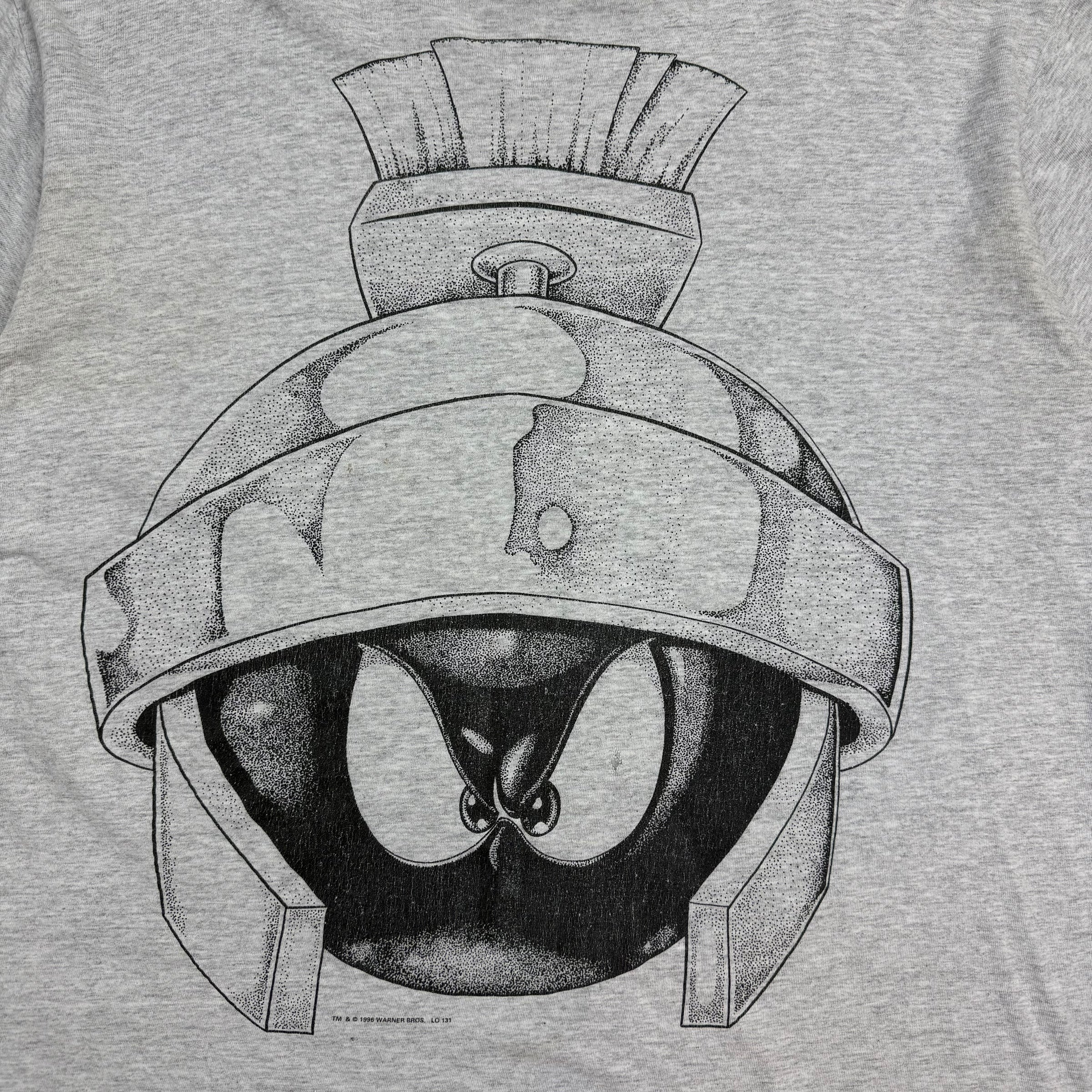 1995 Marvin The Martian Tee Grey