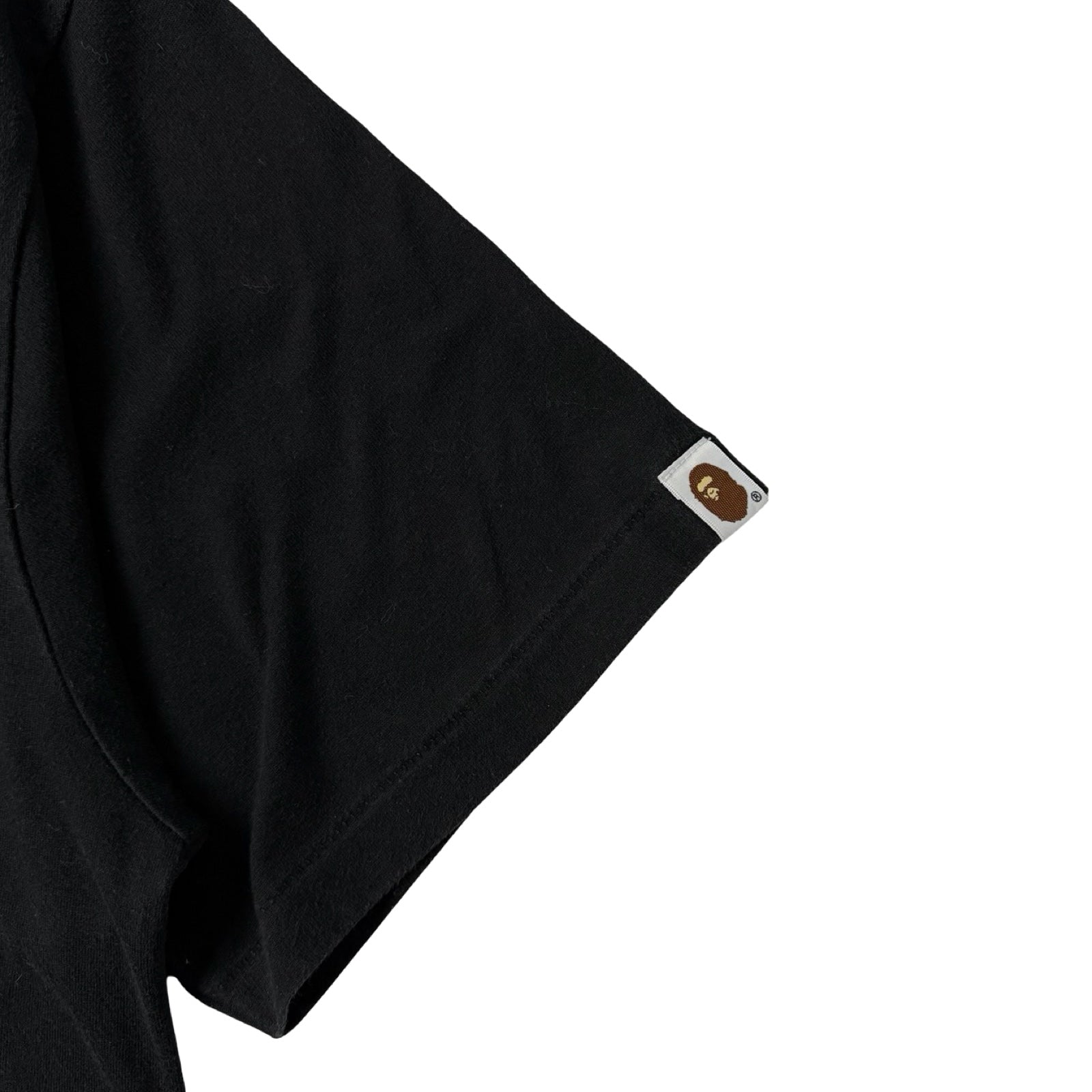 Bape Milo on Ape Head T-Shirt Black