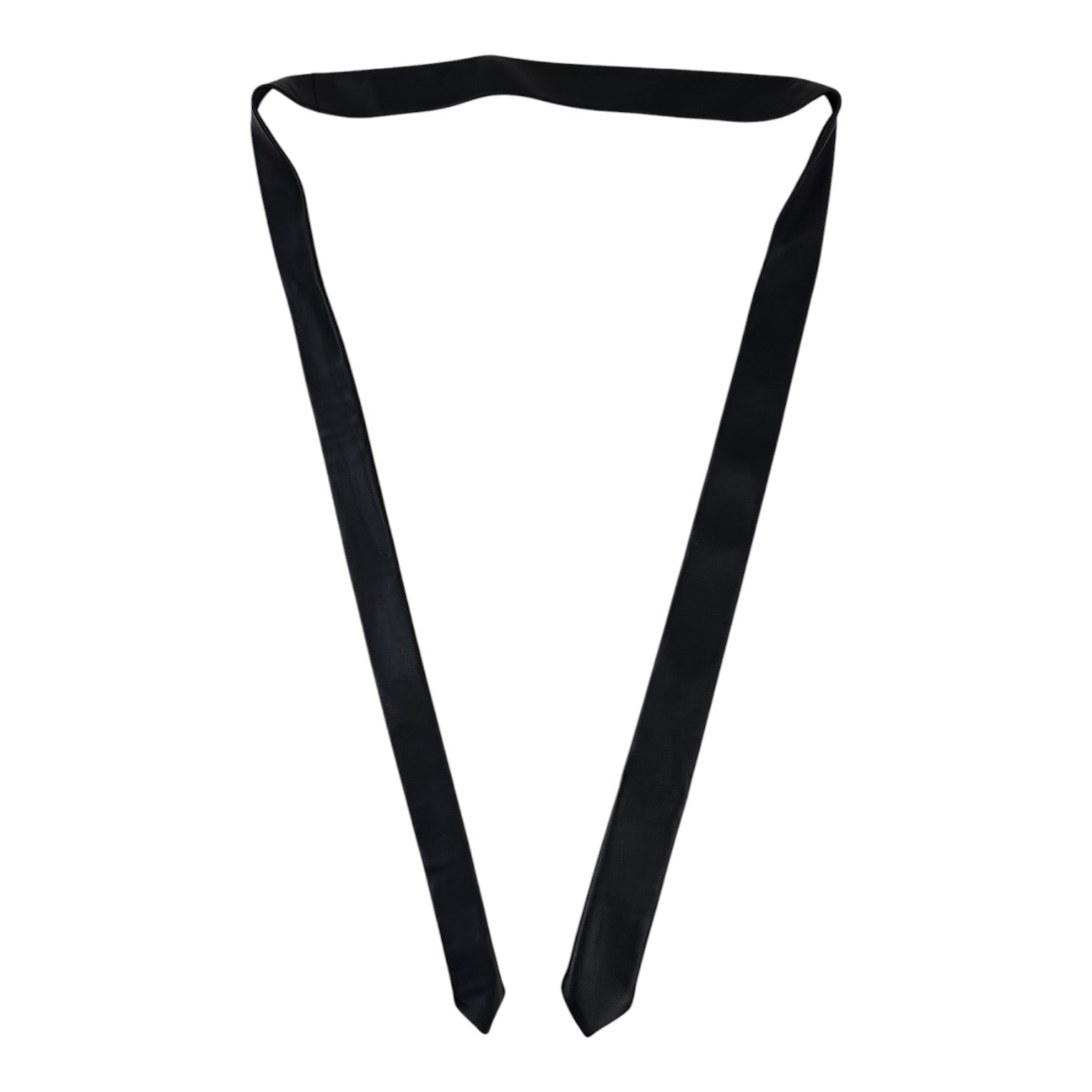 Stussy Leather Tie Black