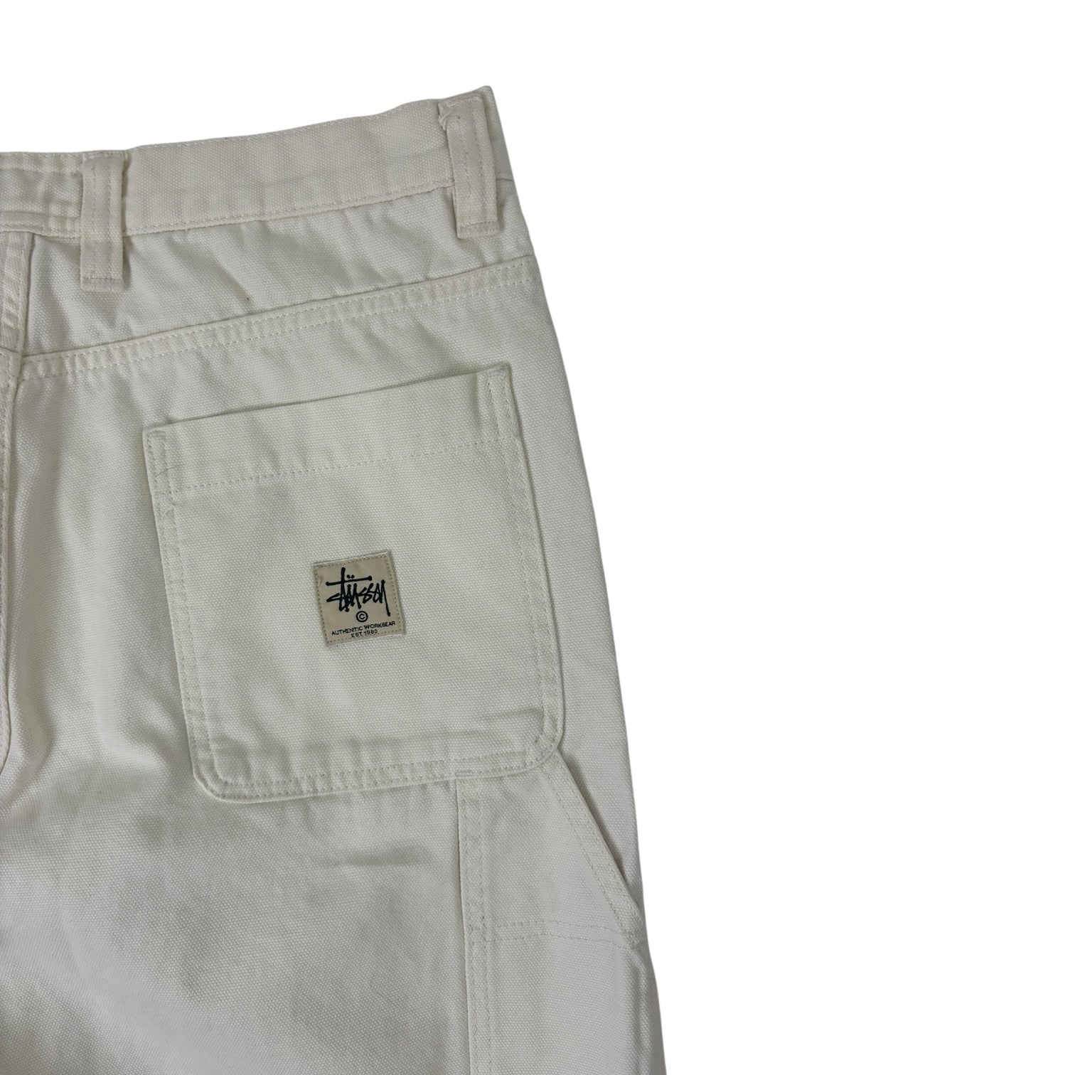 Stussy Canvas Work Pant Bone