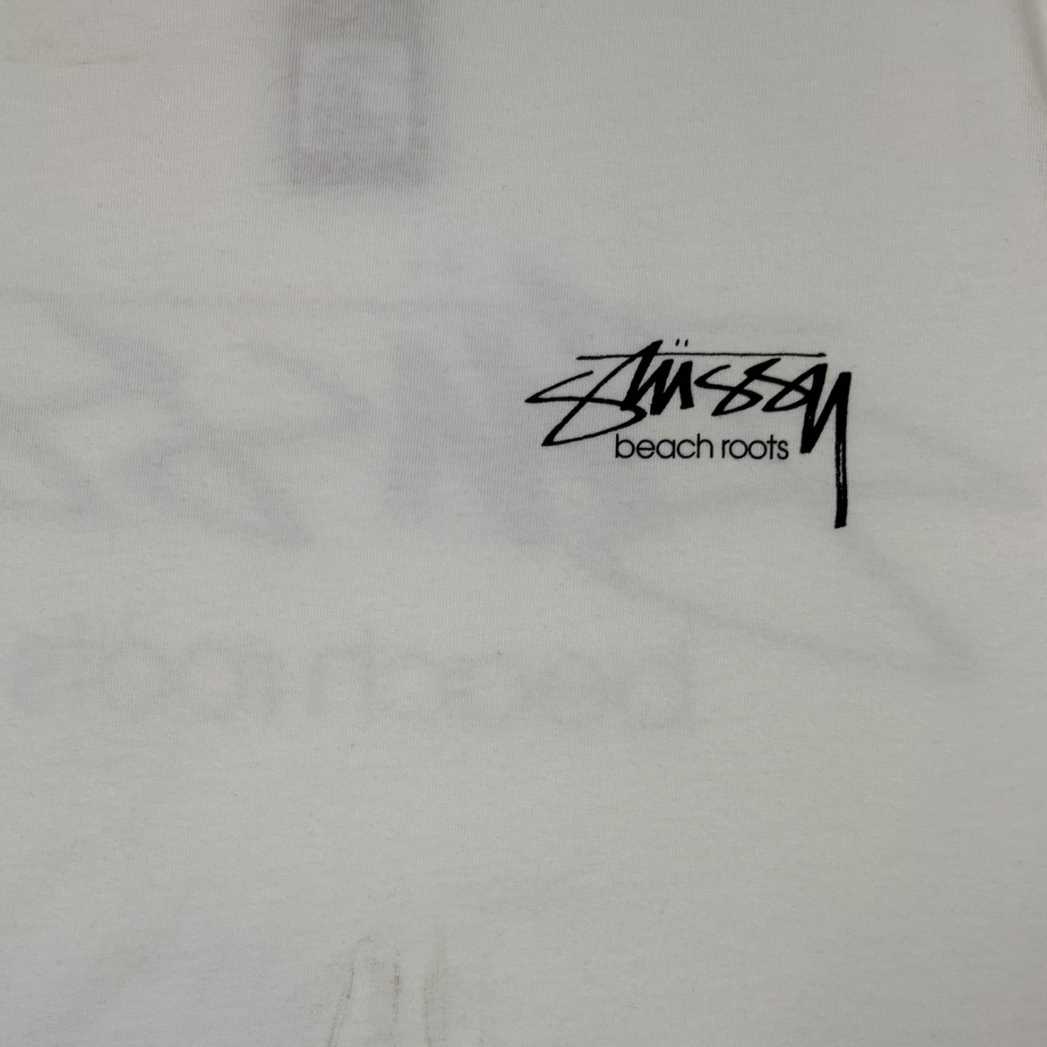 Stussy Beach Roots Tee White