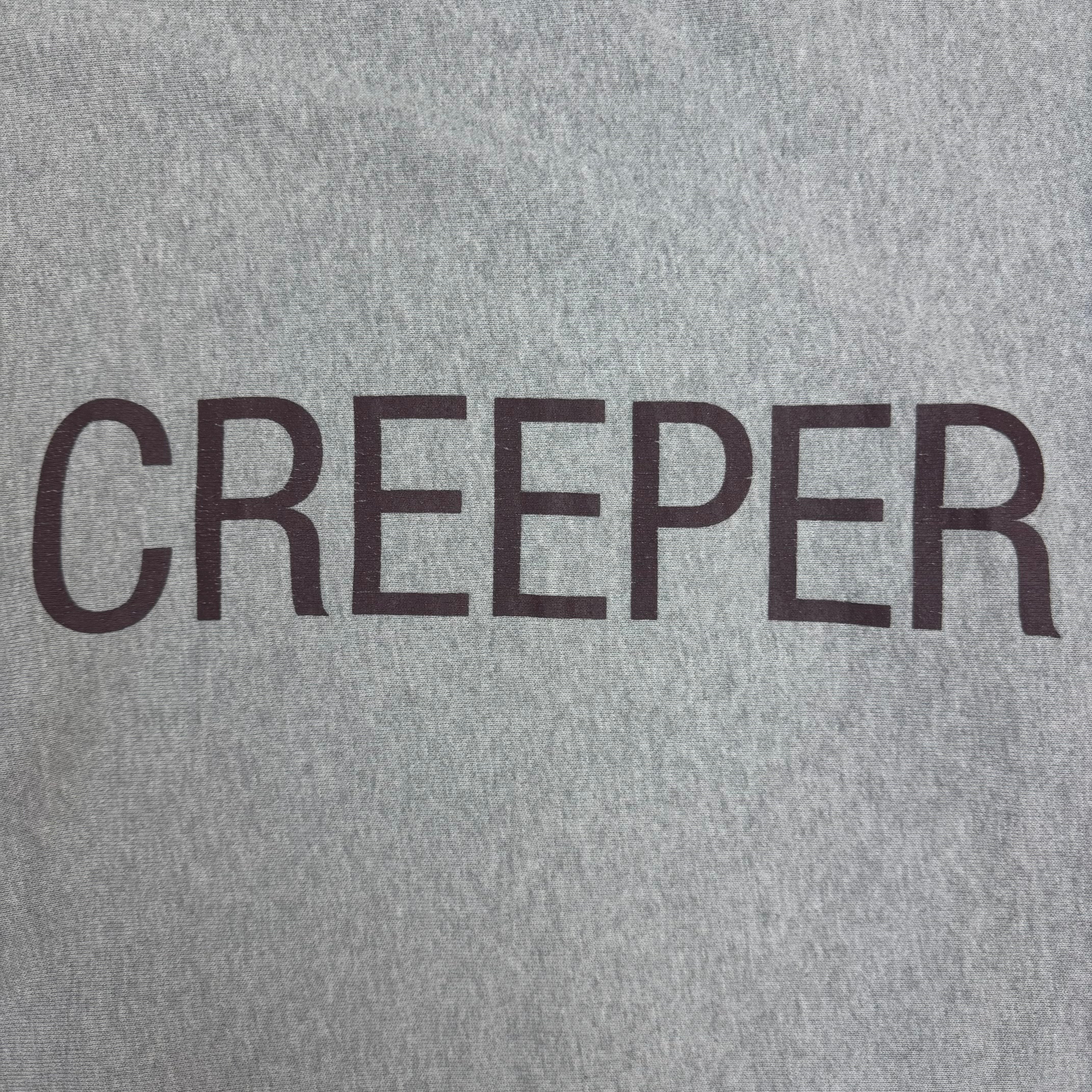 2001 Bape “Creeper” Hoodie Grey