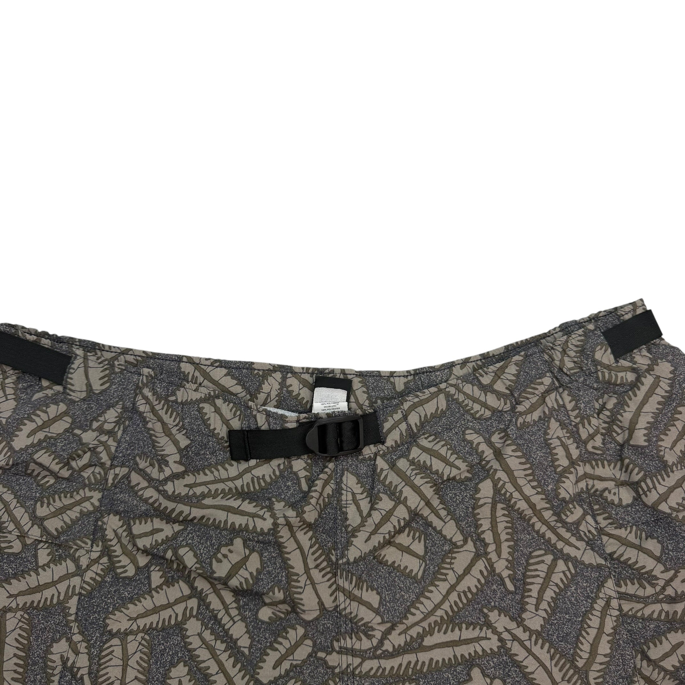 Vintage Patagonia Belted River Shorts Jungle Leaf