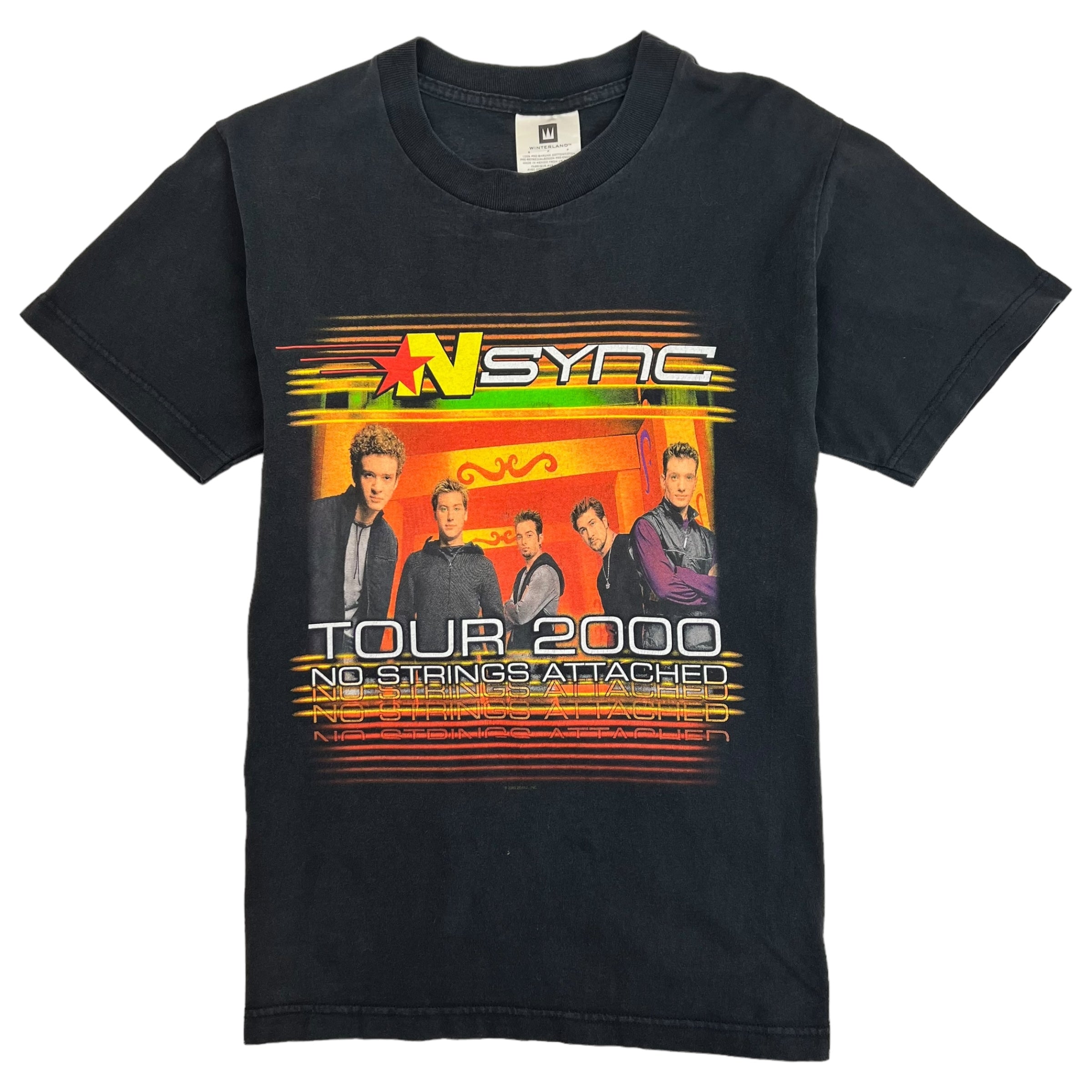 Vintage NSYNC Black Tour Shirt