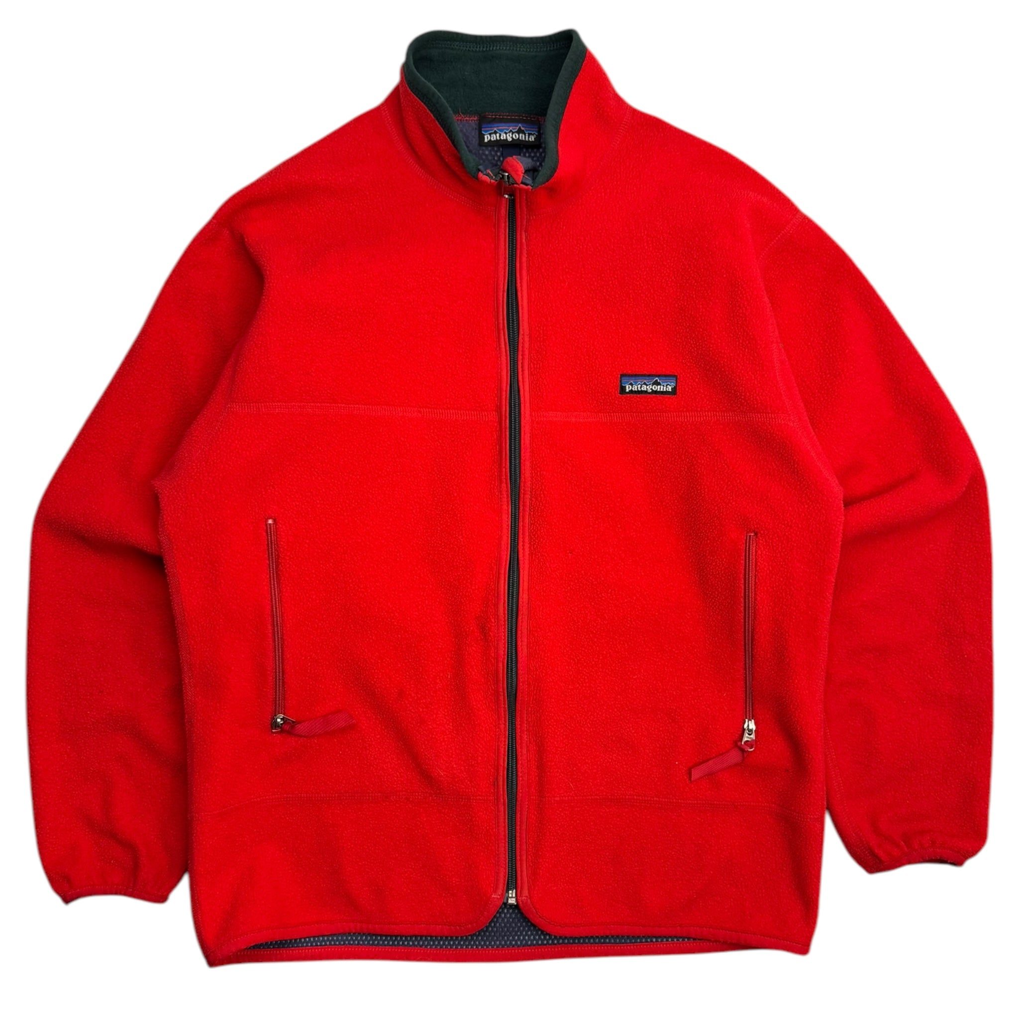 Vintage Patagonia Zip Fleece Red