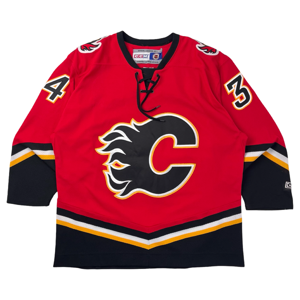 Vintage CCM Calgary Flames Mikka Kiprusoff NHL Home Jersey
