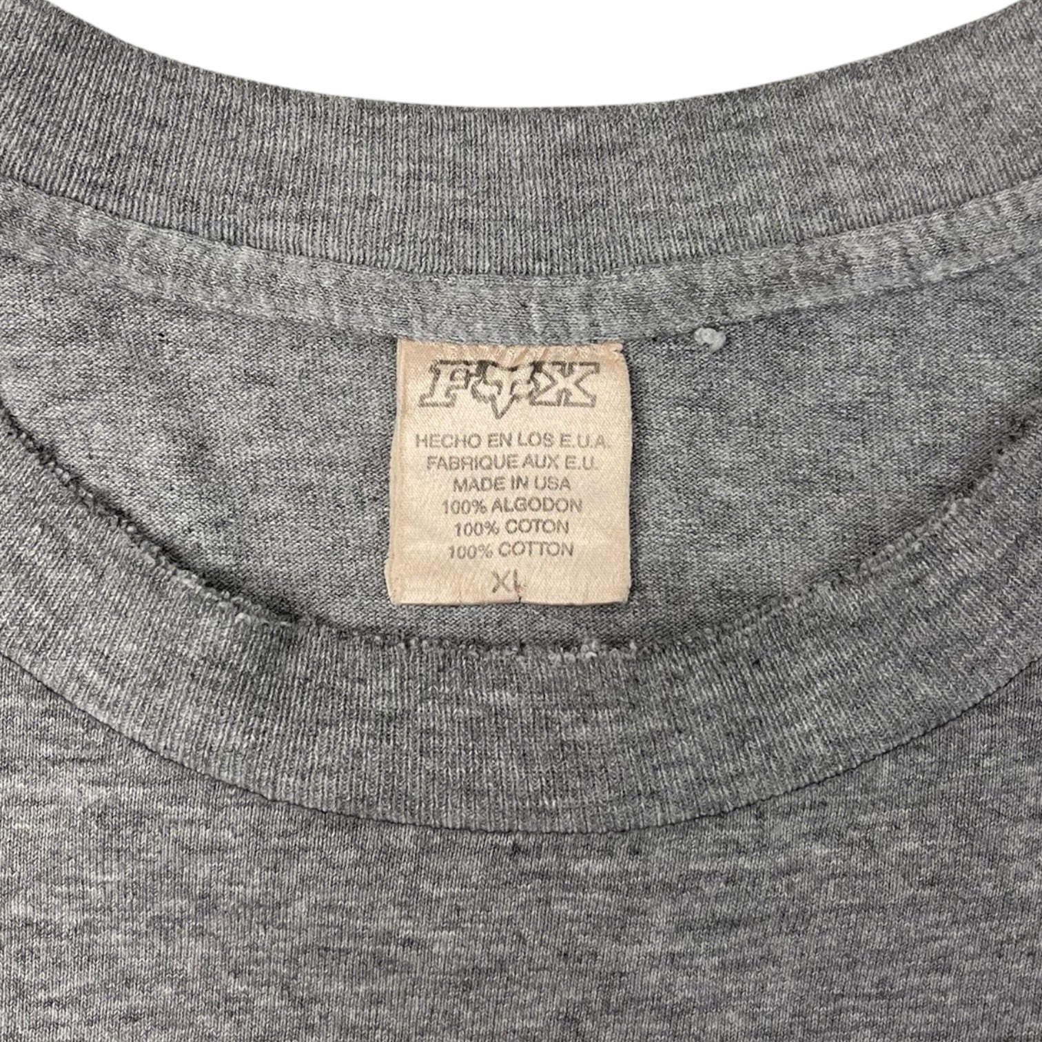 Vintage Fox Racing T-Shirt Grey