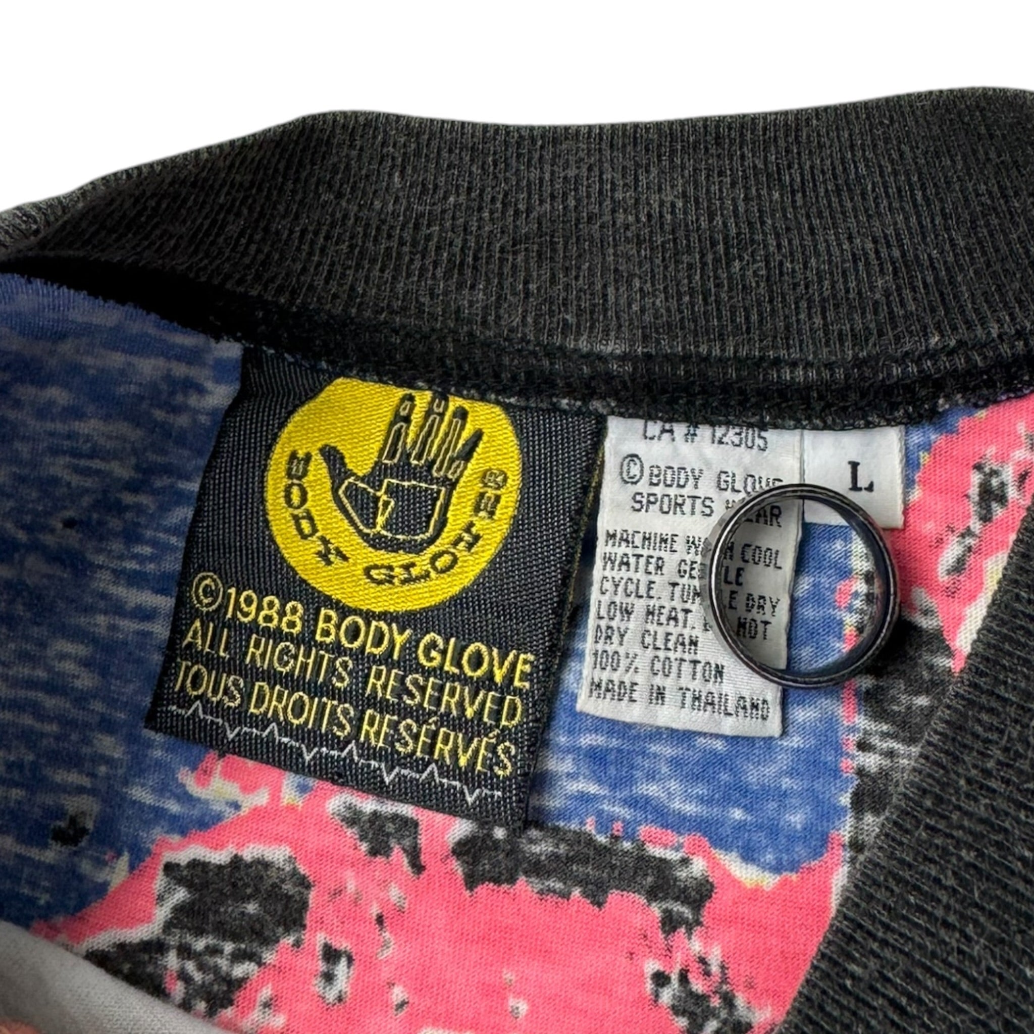 1988 Body Glove #10 Cyclist All Over Print T-Shirt