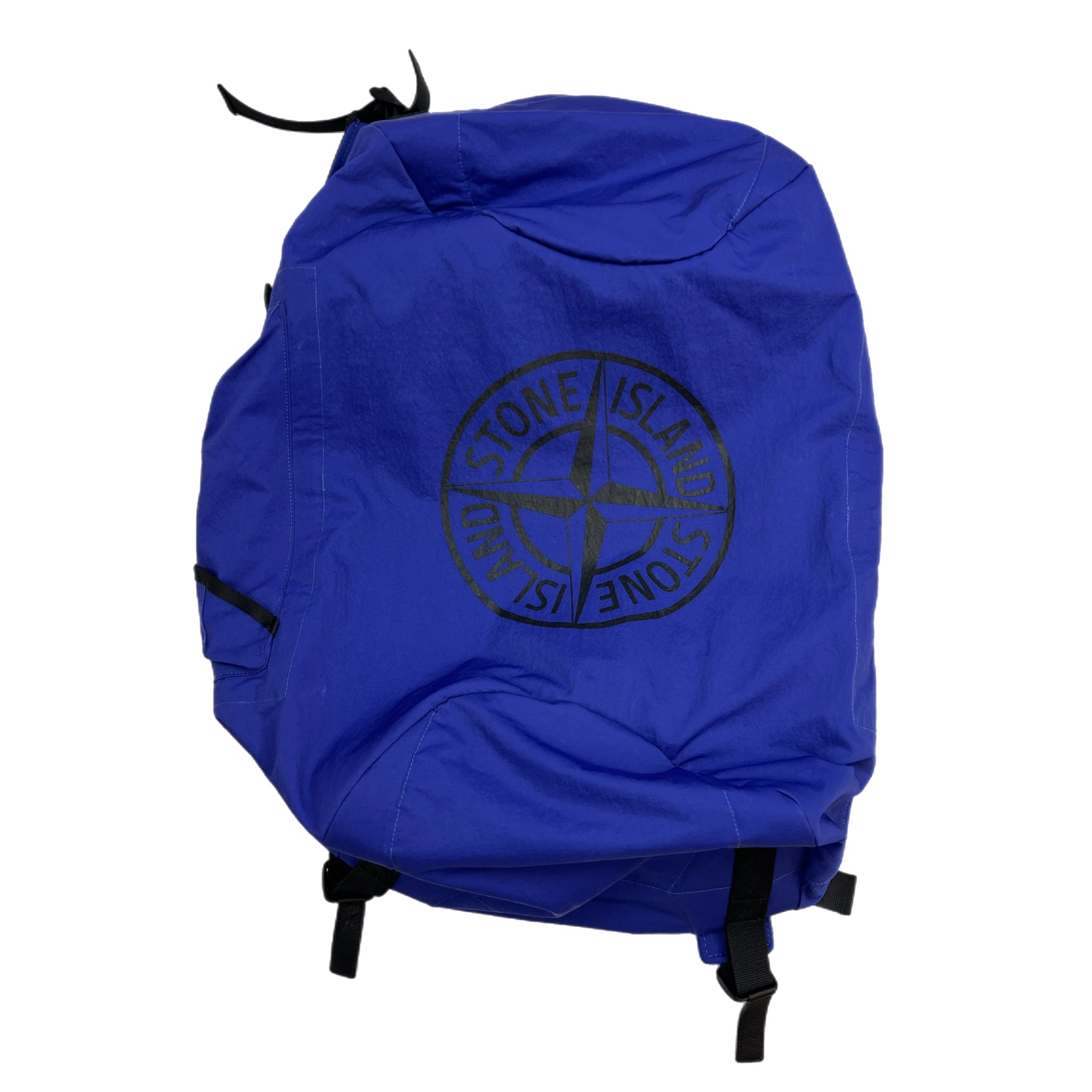 Stone Island Nylon Twill Weekend Bag  Bright Blue