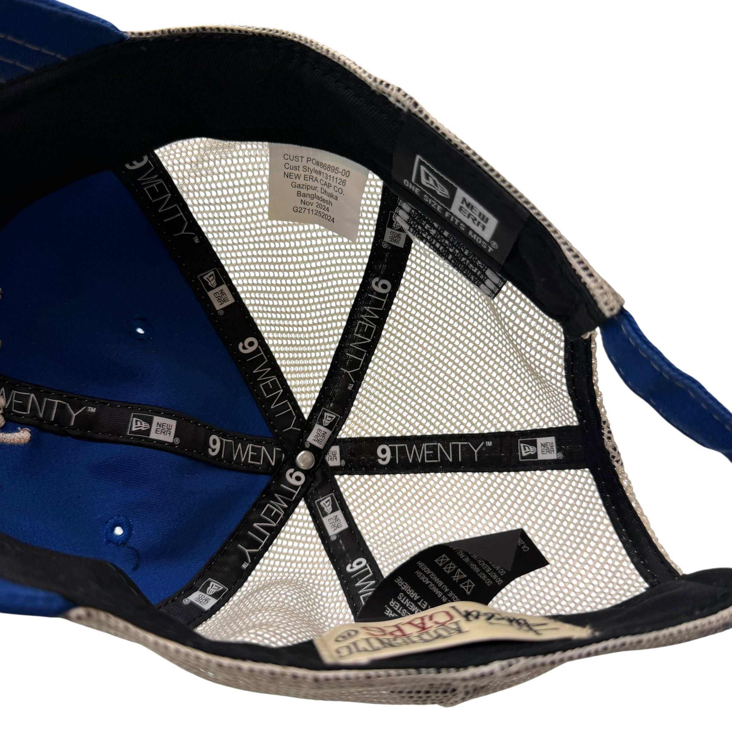 Stussy New Era 9Twenty Basic Trucker Hat Bright Royal