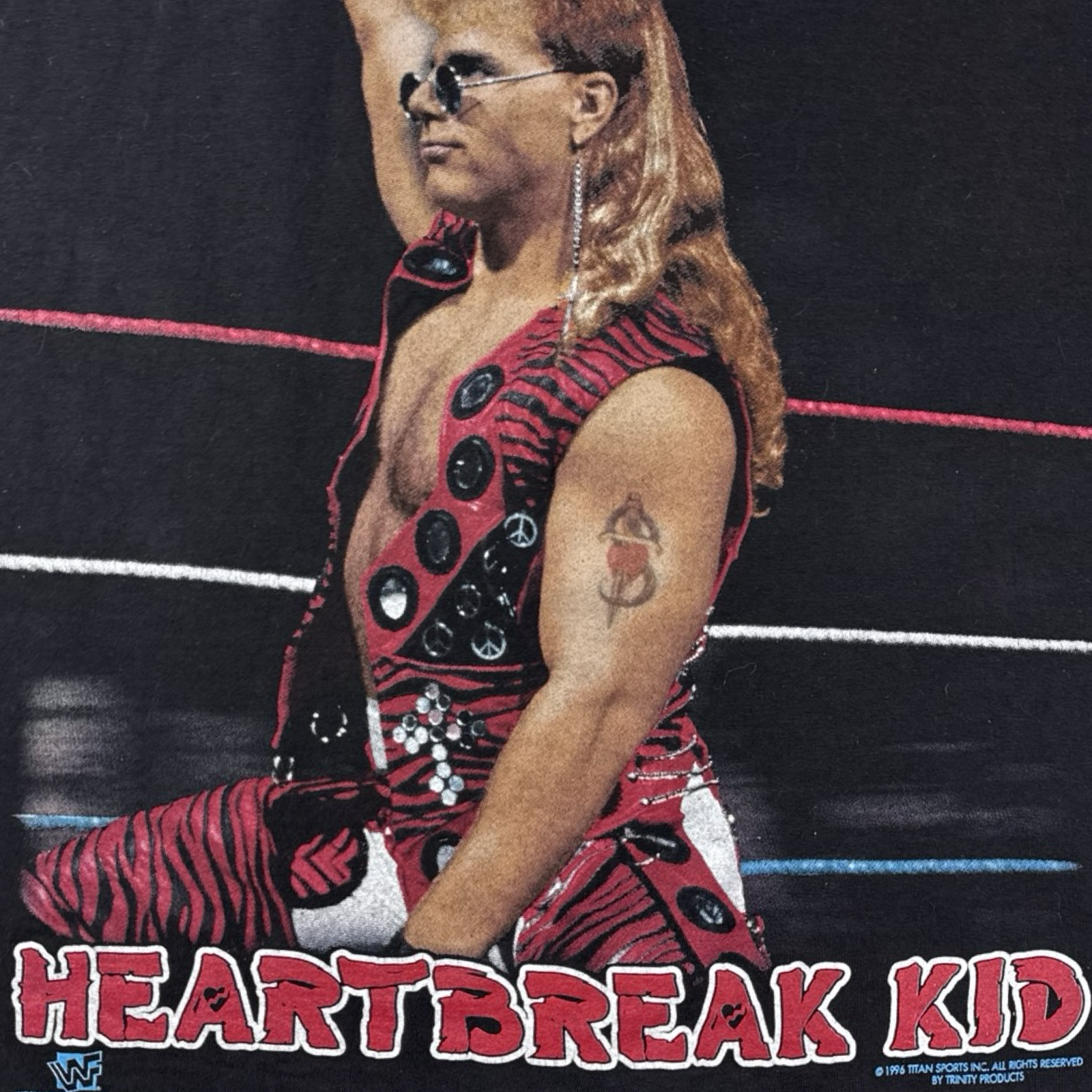 1993 WWF Shawn Michaels “The Heartbreak Kid” T-Shirt