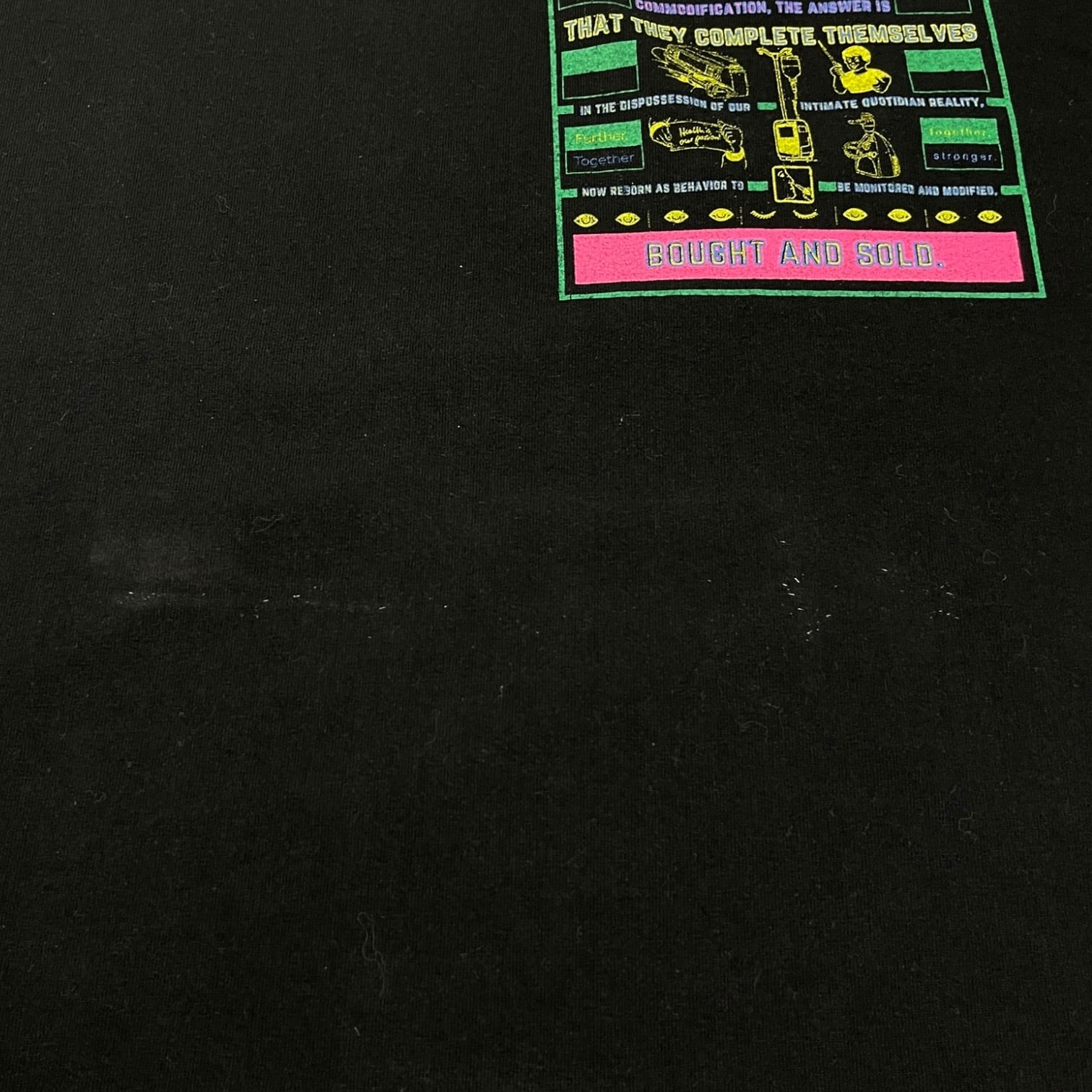 Cav Empt Bought and Sold T-Shirt Black