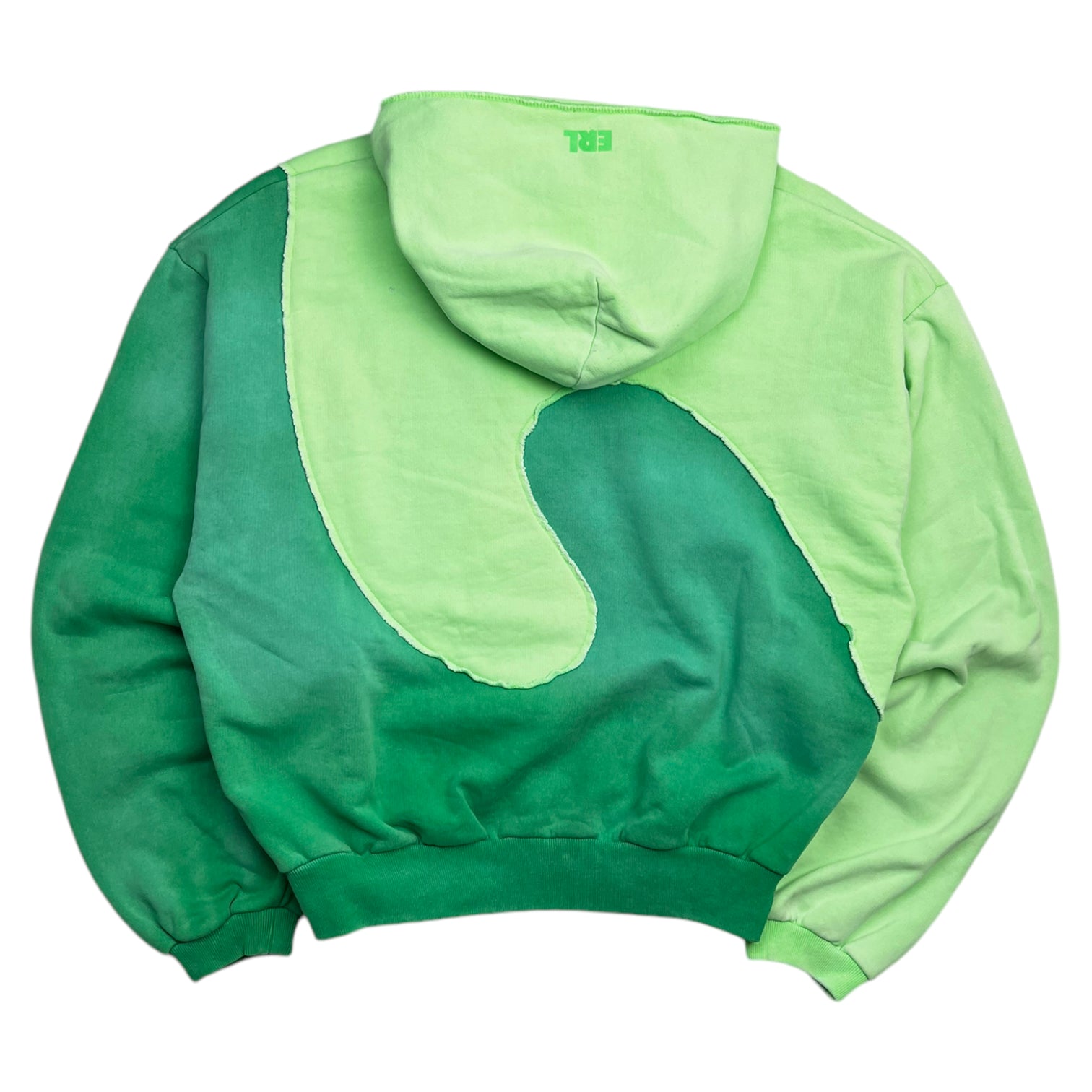 ERL Swirl Hoodie Lime/Green