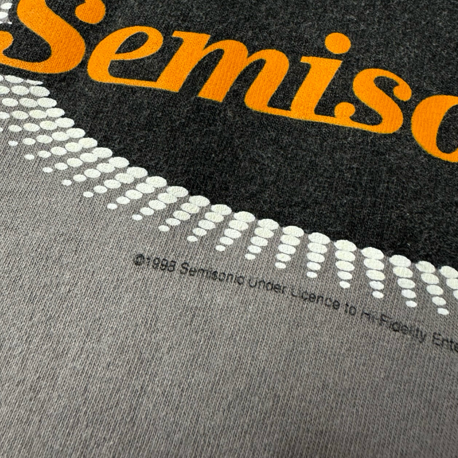 1998 Semisonic Feeling Strangely Fine T-Shirt Grey