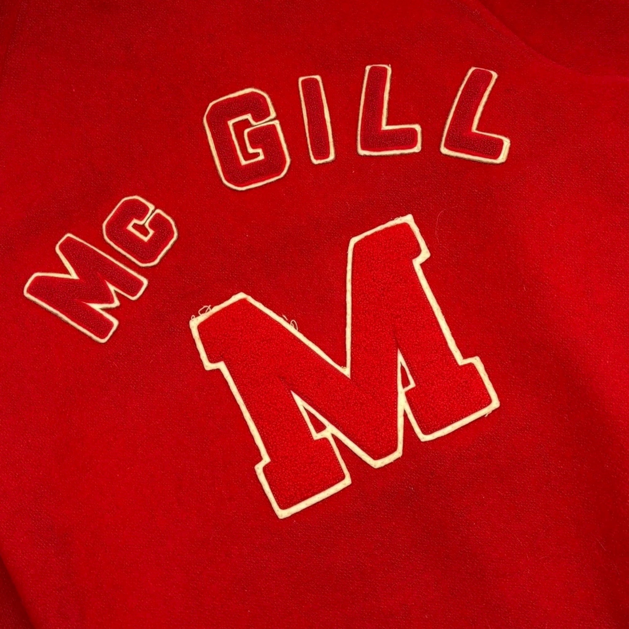 Vintage McGill University Varsity Jacket