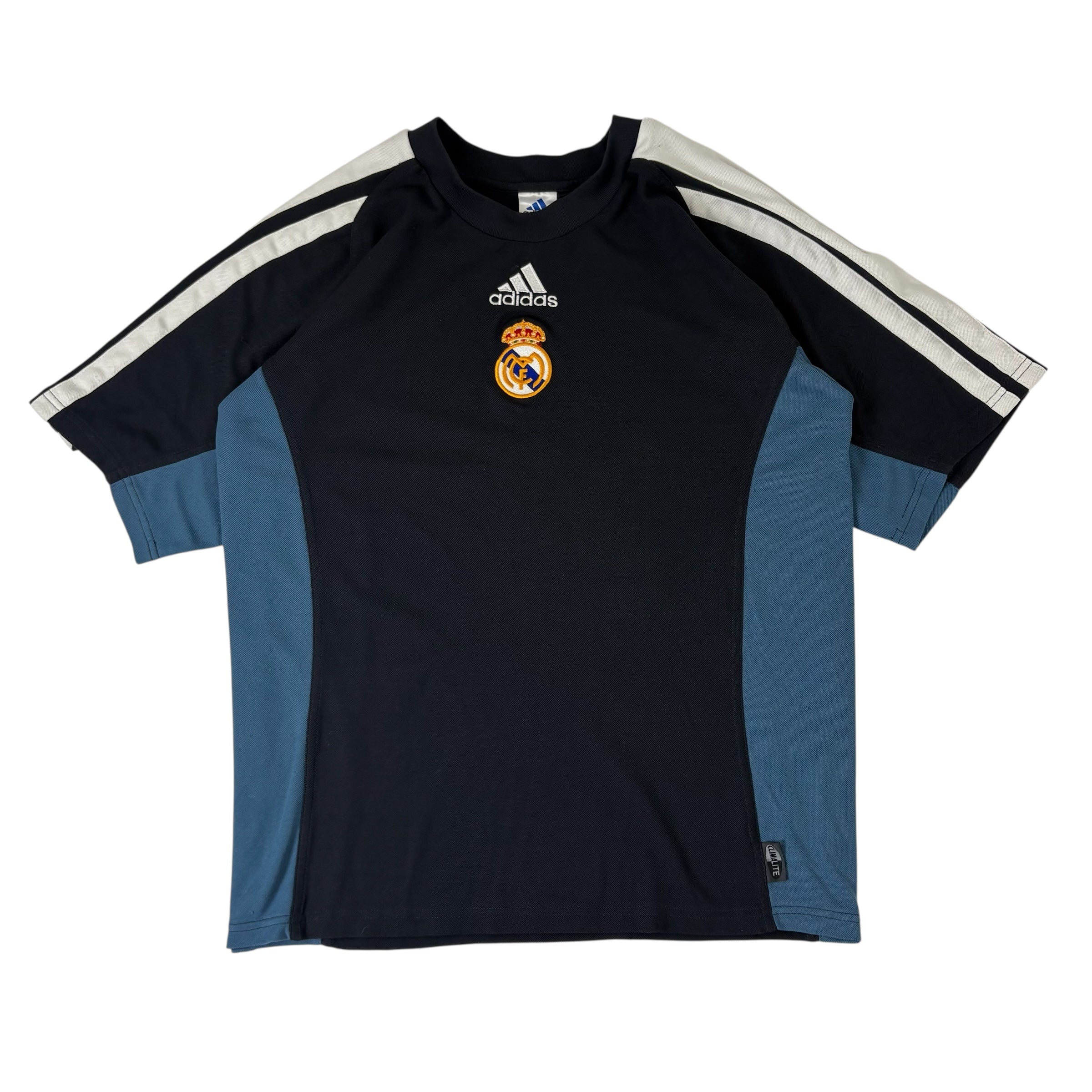 2001-02 Real Madrid Training Jersey blue