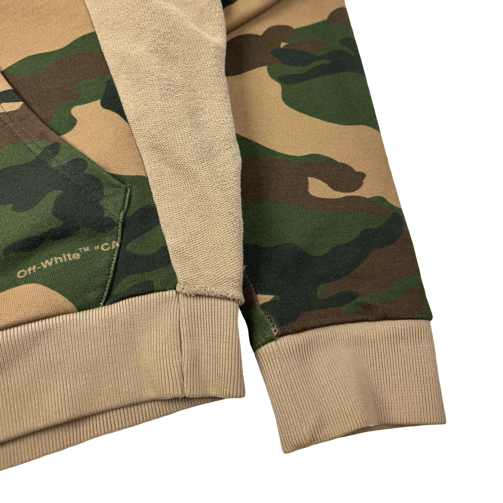 Off-White Reconstructed Camo Hoodie