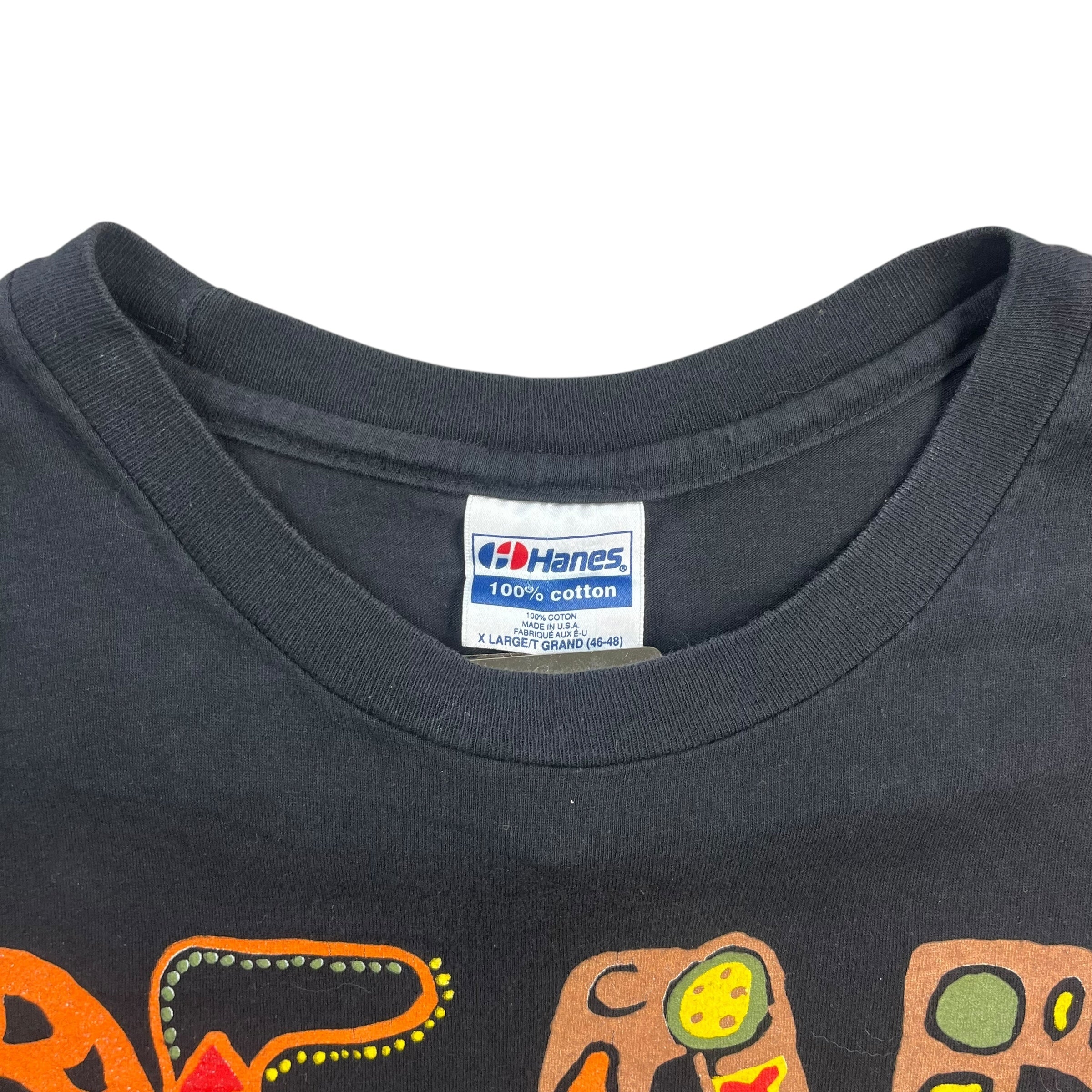 1992 Pearl Jam Music For Rhinos Tee Black