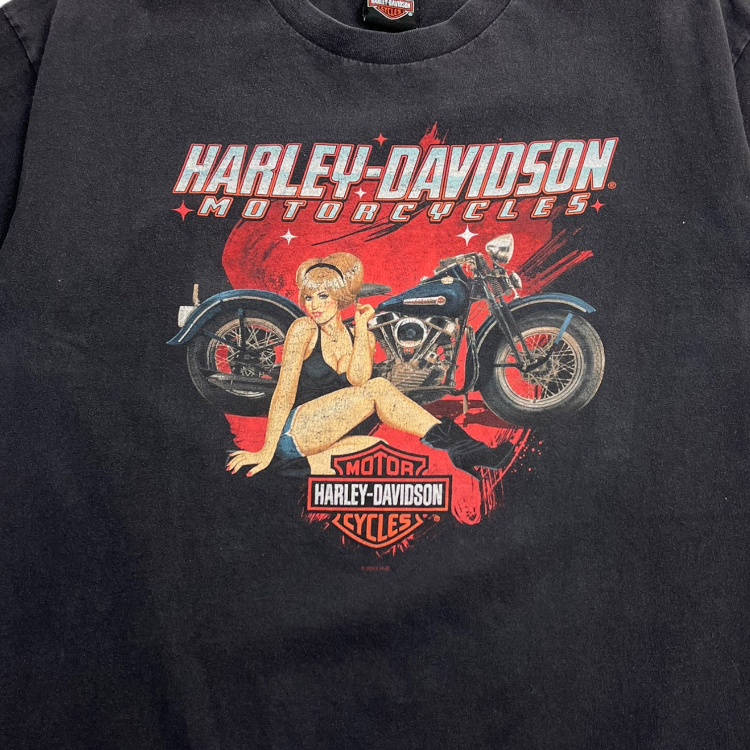 2019 Longley Harley Davidson Pin Up T-Shirt