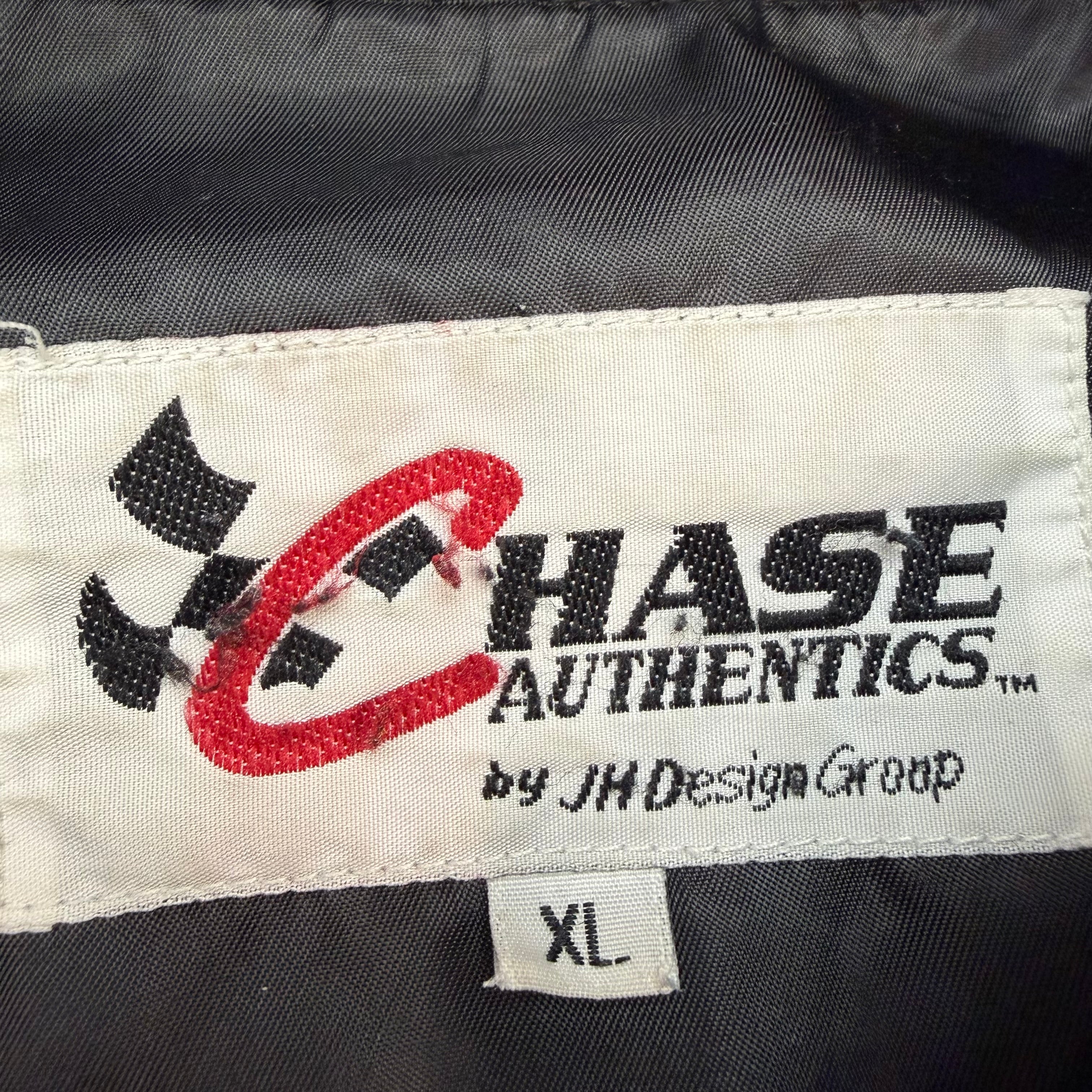 Vintage Chase Authentics Jeff Gordon NASCAR Racing Jacket Black