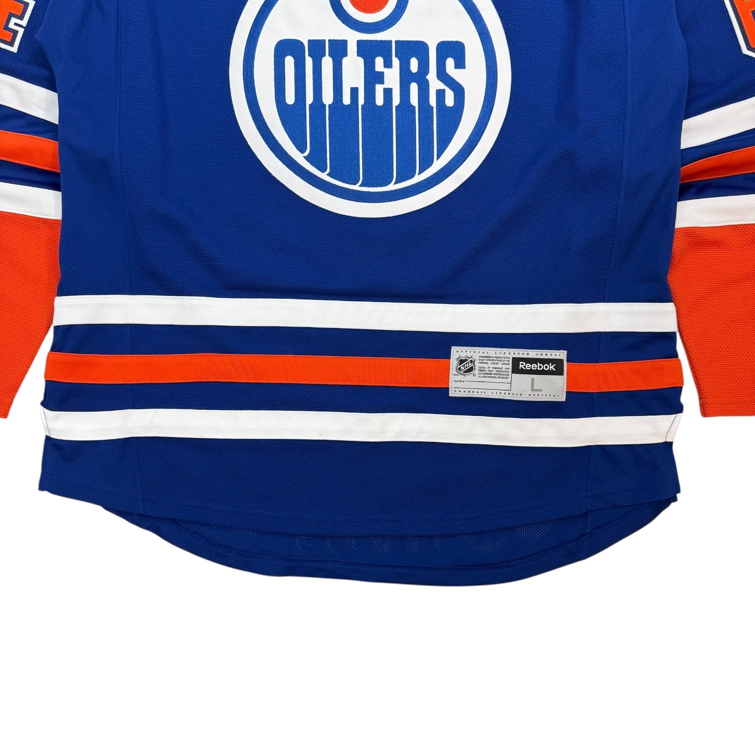 2014 Reebok Edmonton Oilers Autographed Nail Yakupov Home Jersey