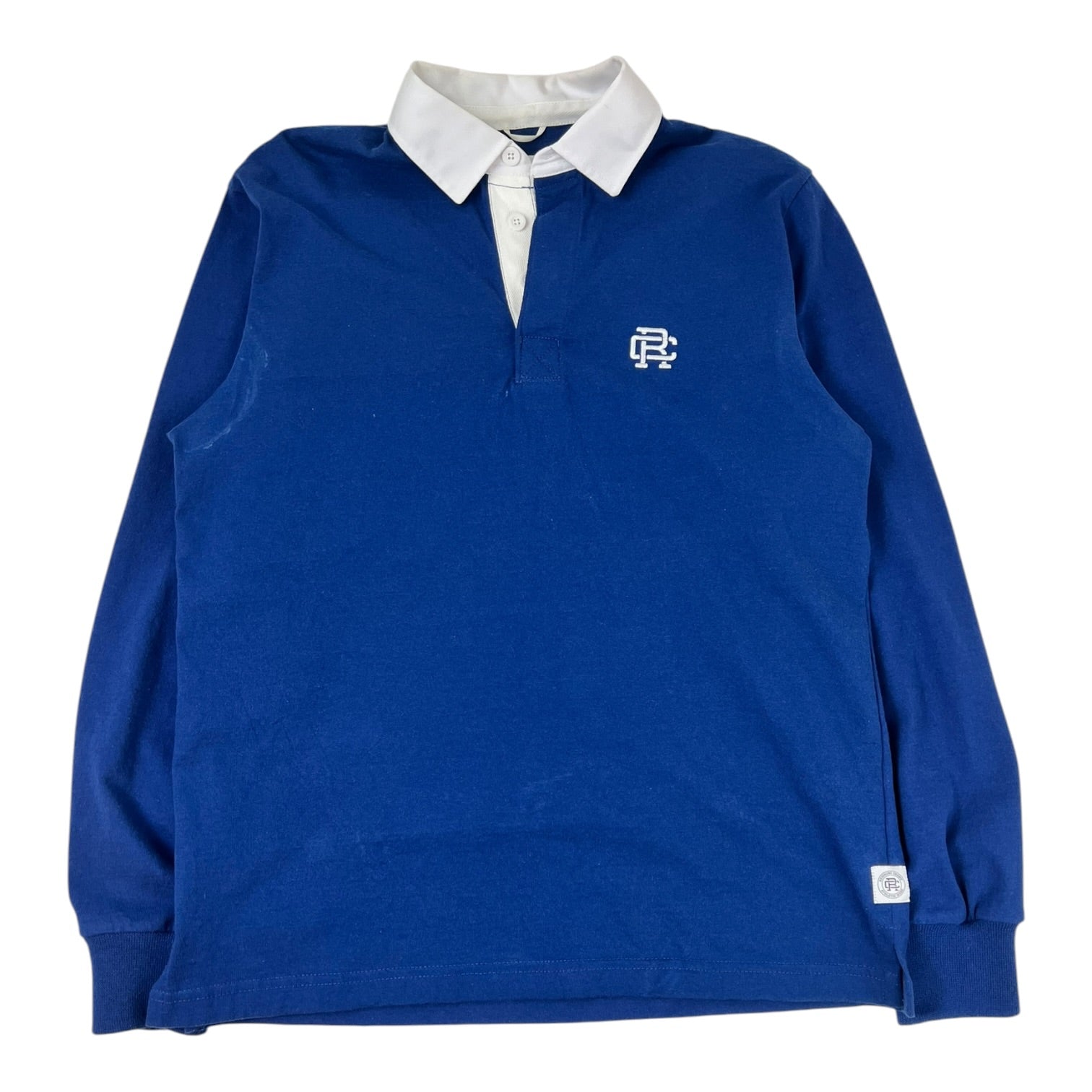 Reigning Champ Midweight TerryMonogram Rugby Shirt