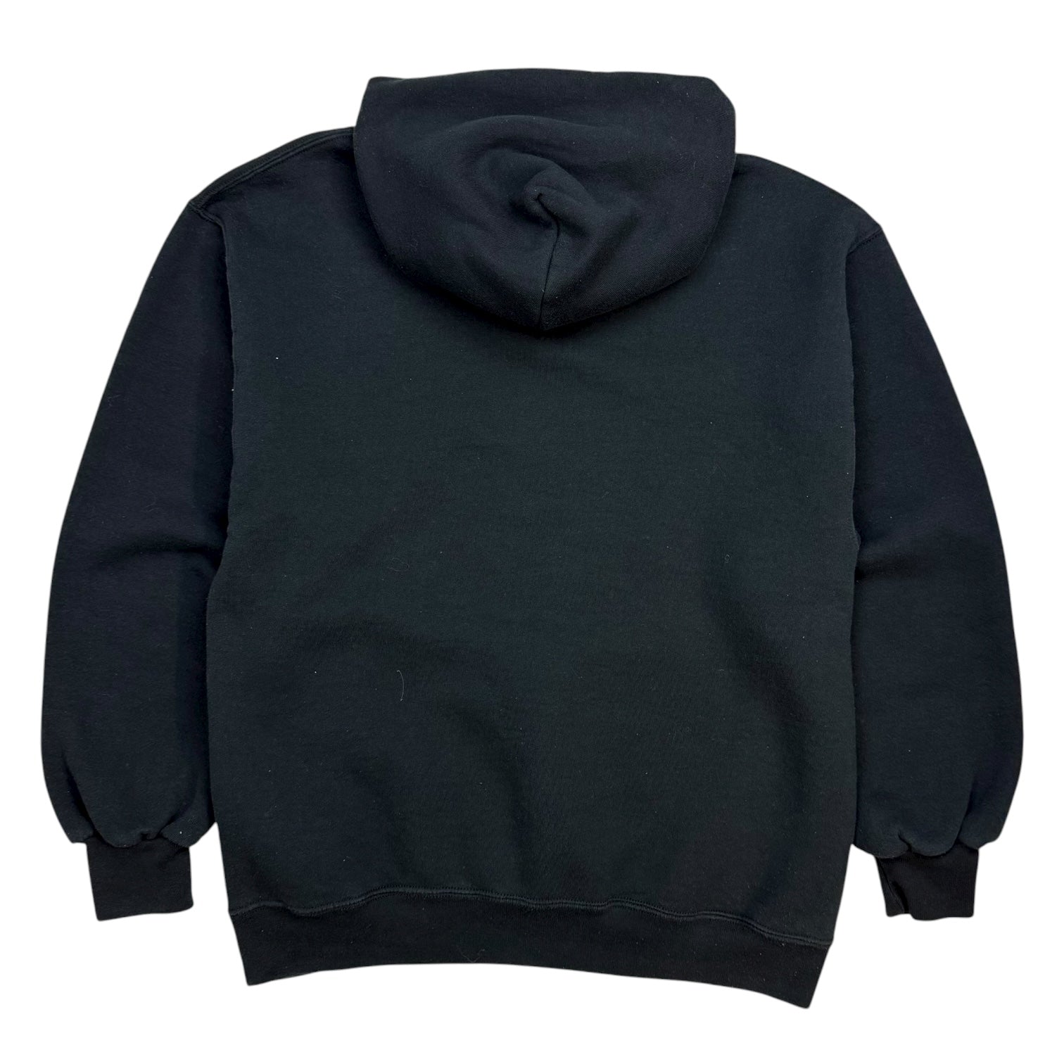Vintage Russell Athletic Blank Hoodie Black