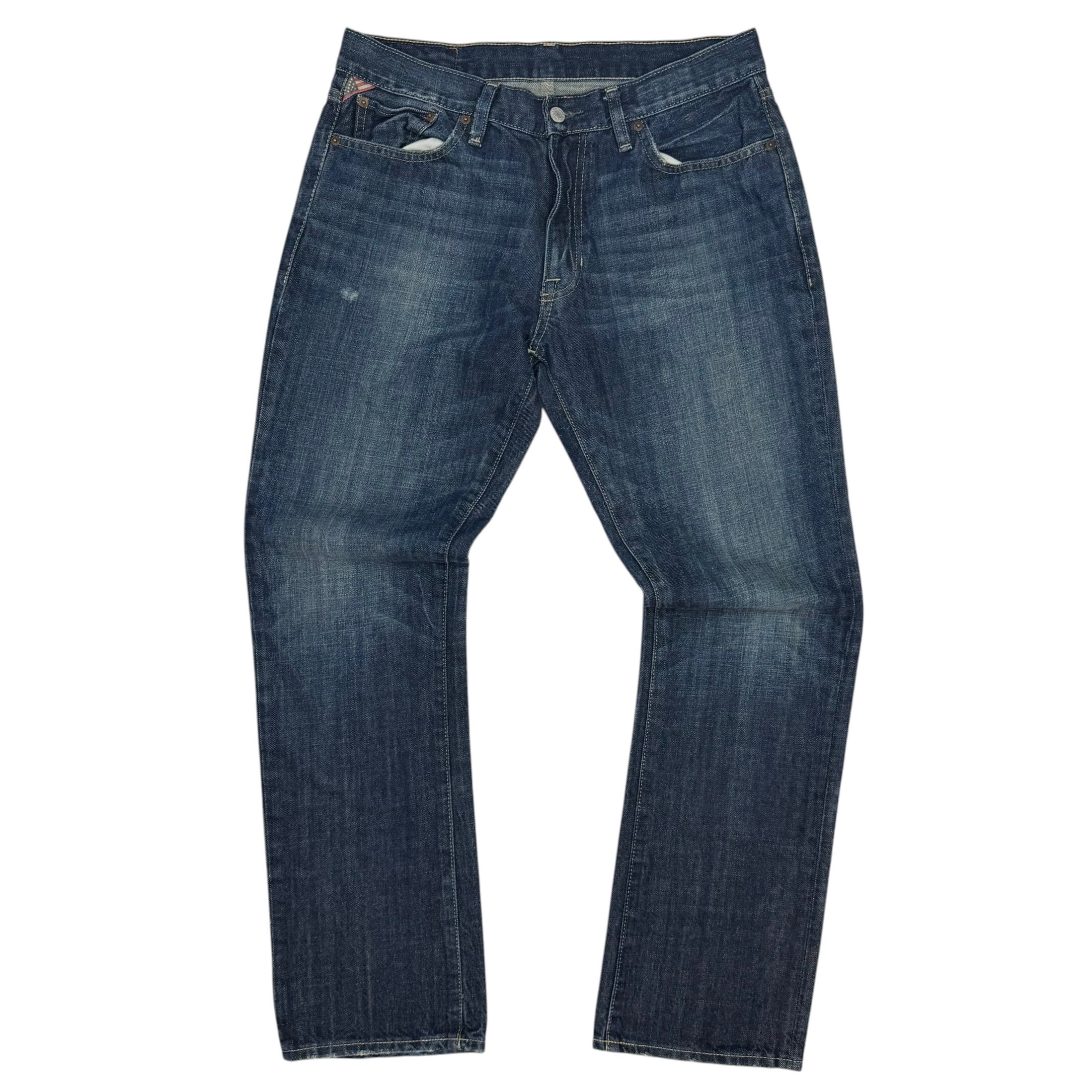 Denim & Supply Ralph Lauren Slouch Fit Dark Wash Jeans Blue