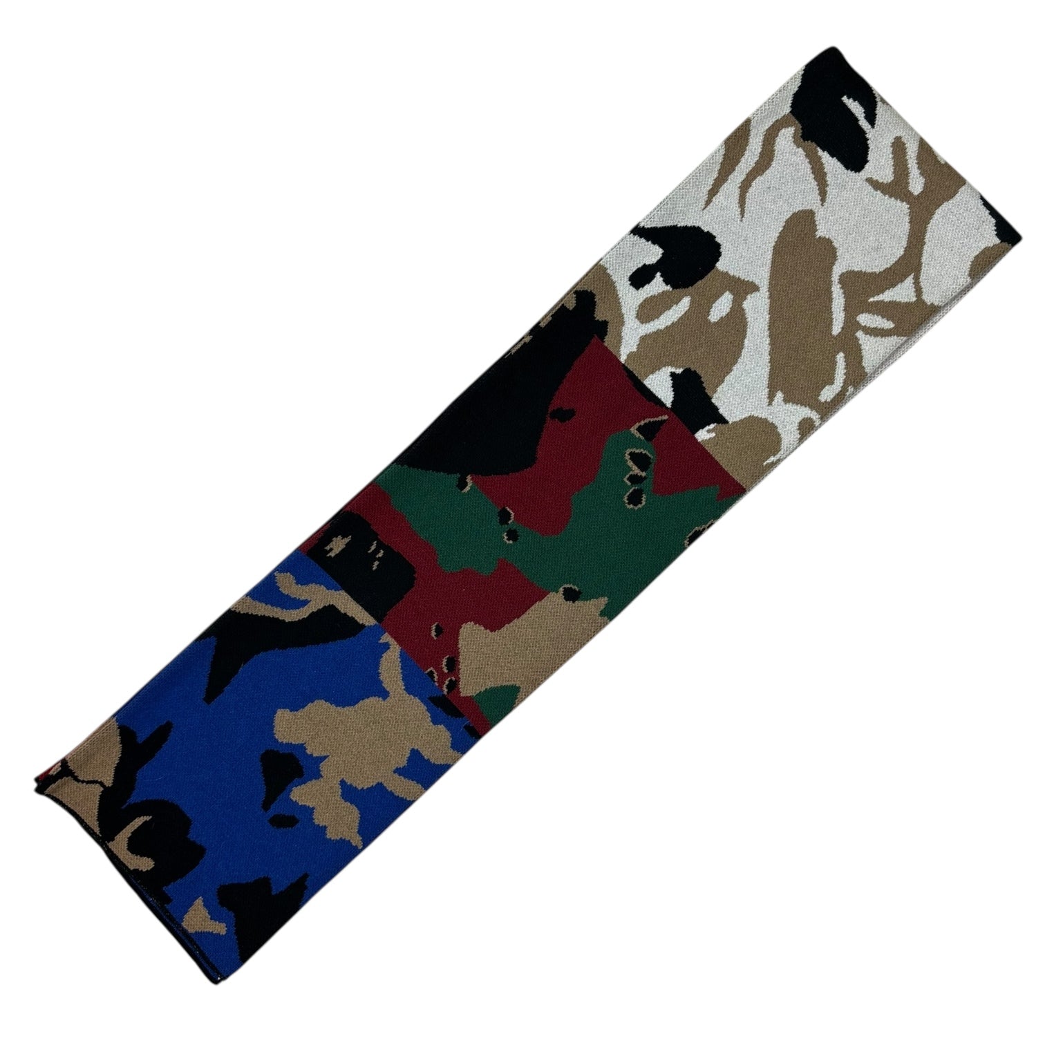 Gosha Rubchinskiy Camo Combo Flag Scarf