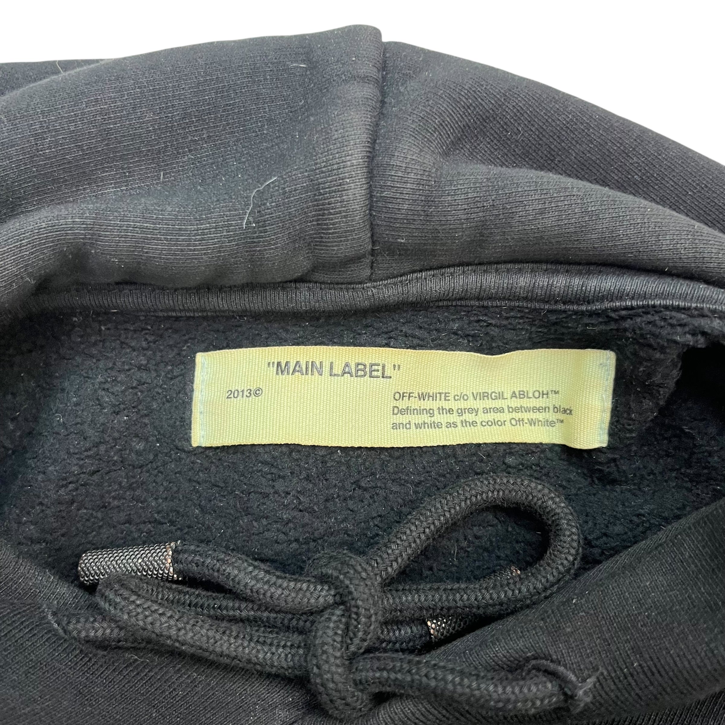 Off White “Seeing Things” Hoodie Black