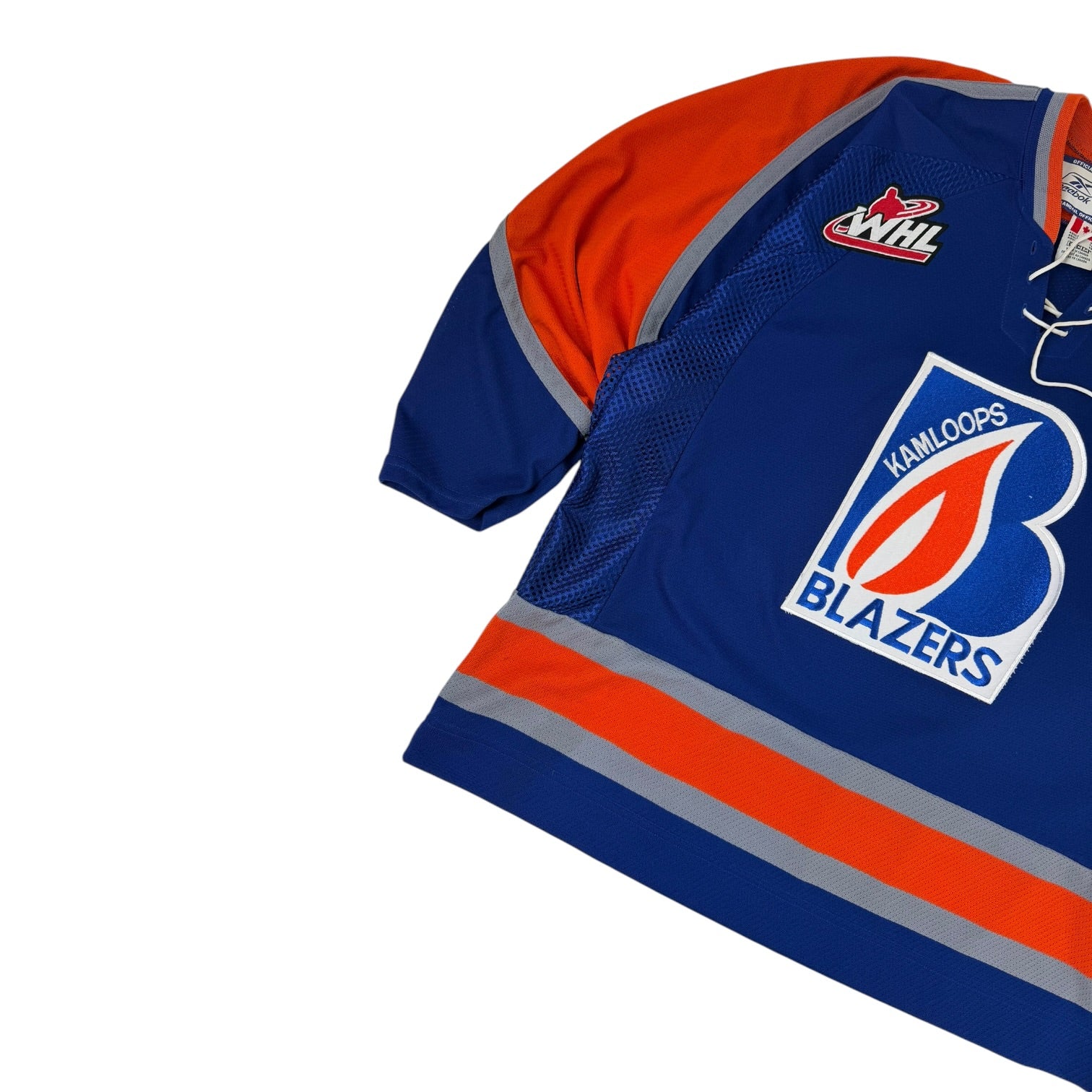 Reebok Kamloops Blazers Jersey Orange/Blue