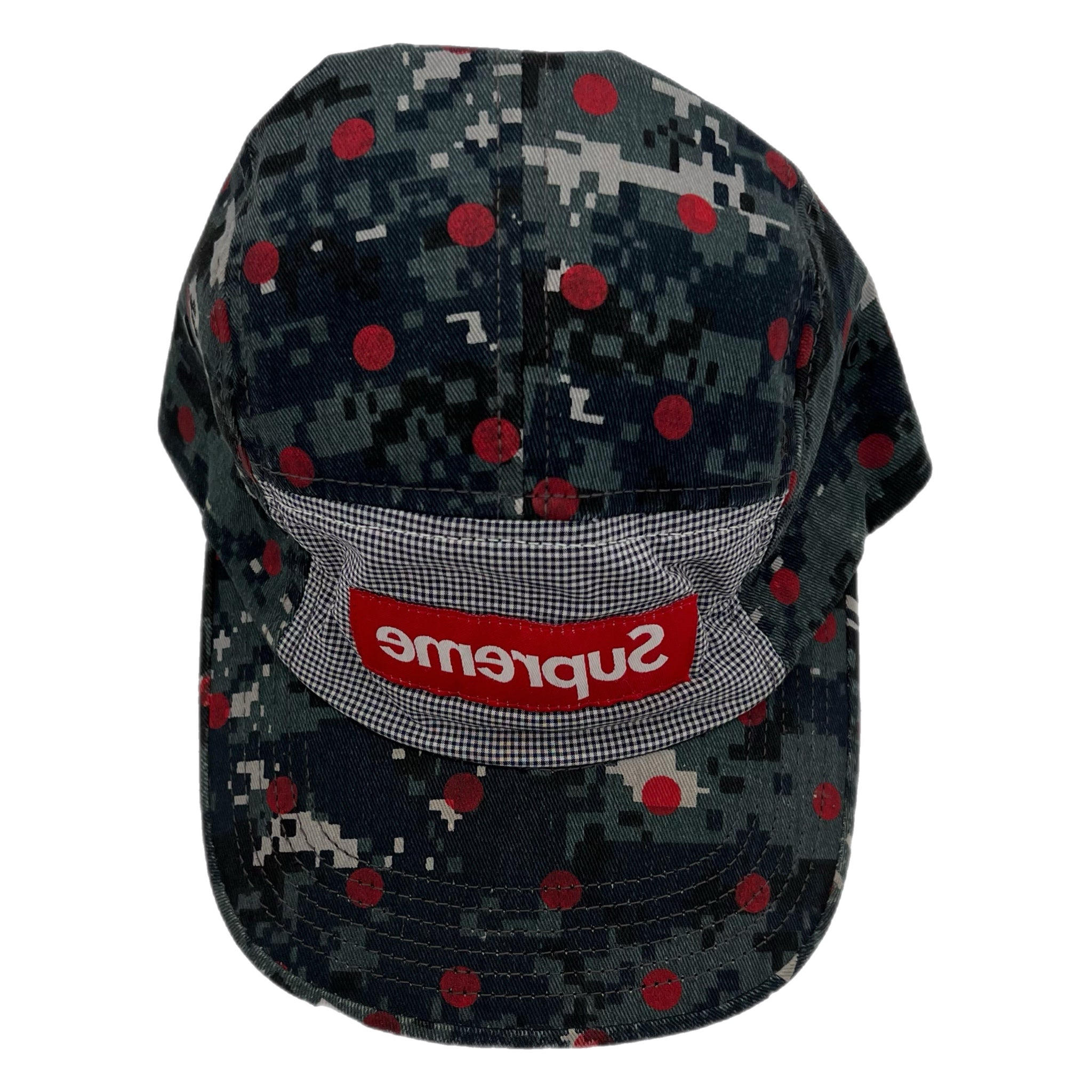 Supreme x Comme Des Garçon Box Logo Digi Camo SS13 Camp Hat