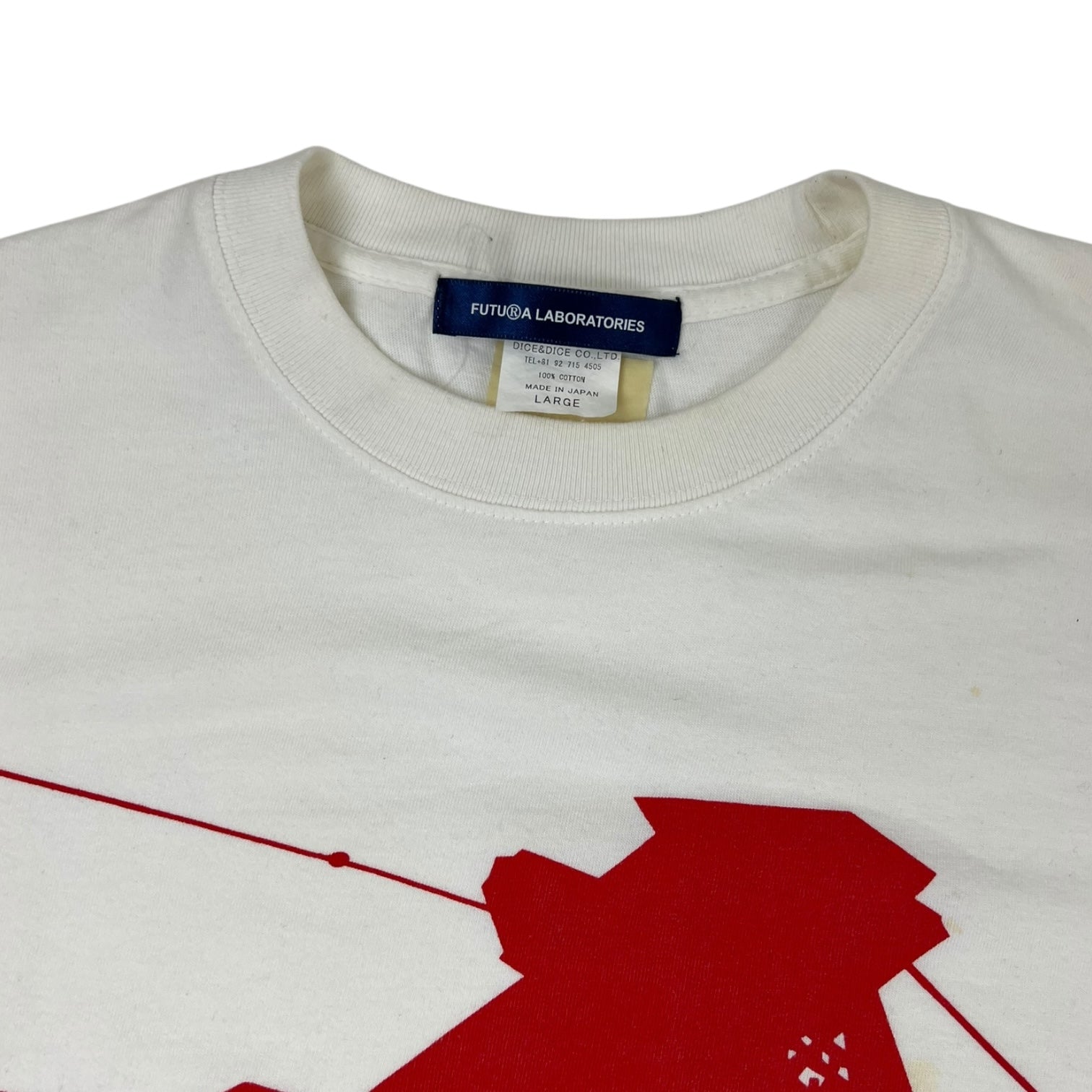 Futura Laboratories T-Shirt White/Red