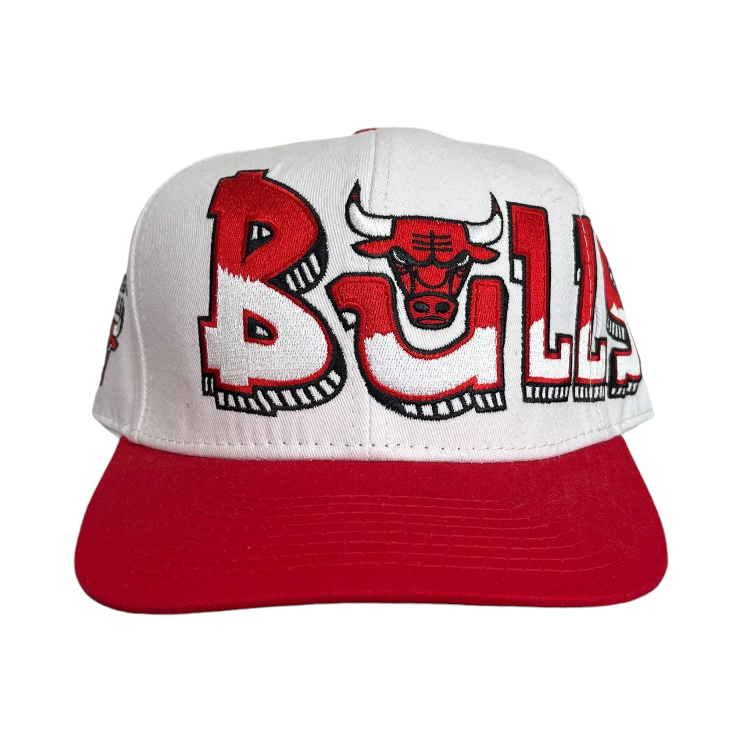 Vintage Chicago Bulls Sports Specialties SnapBack White/Red