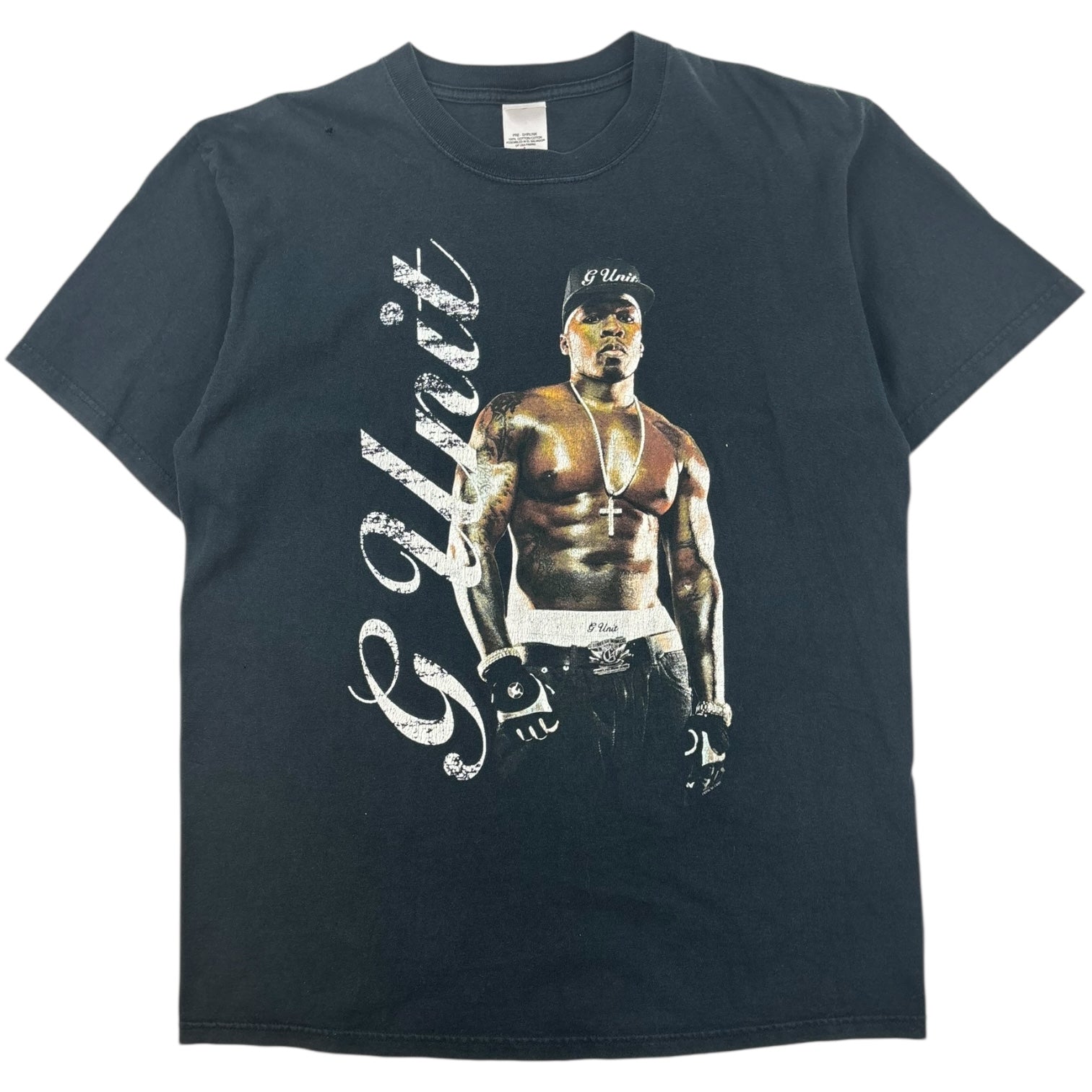 Vintage 50 Cent The Massacre “G-Unit” Tour T-Shirt Black