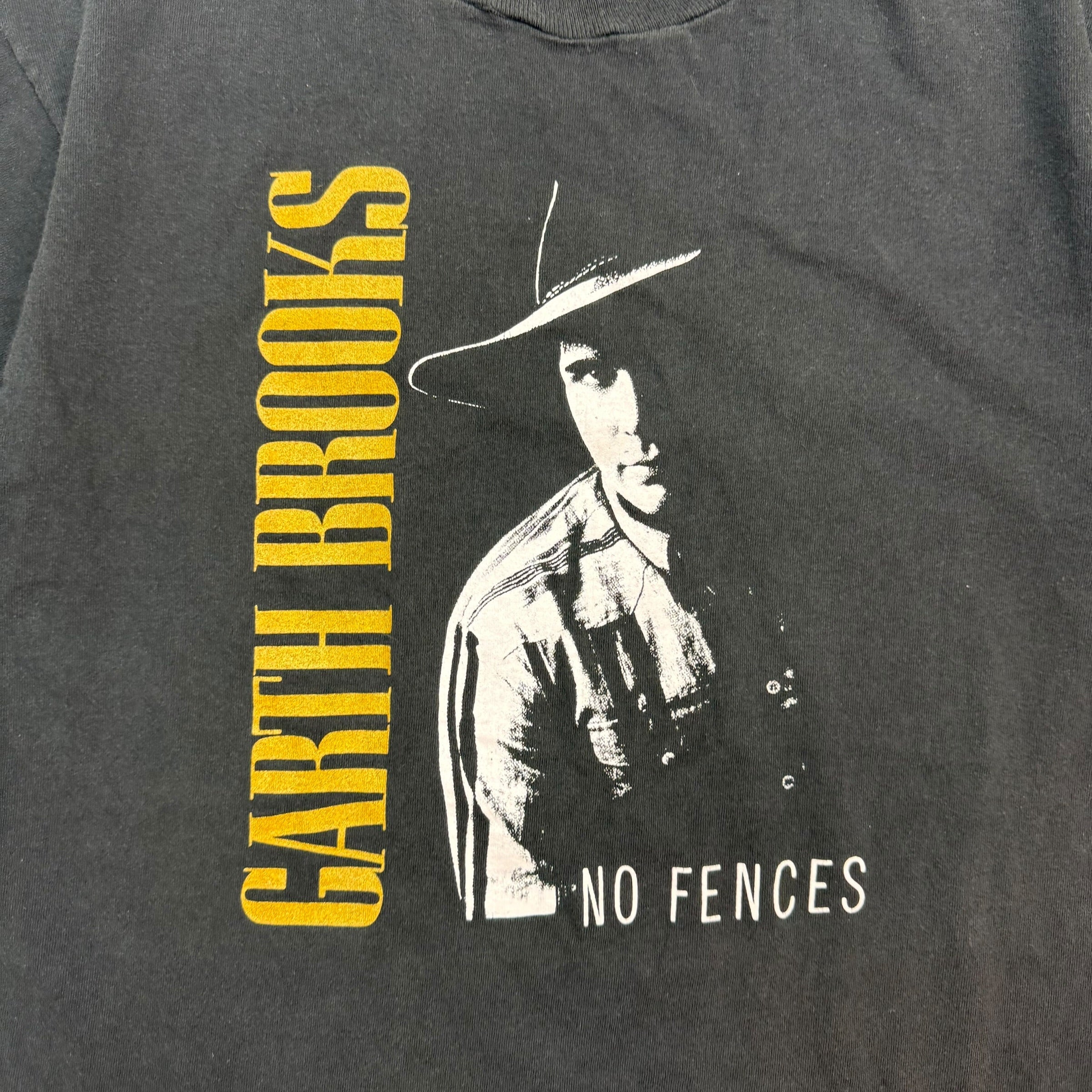 Vintage Garth Brooks No Fences Tour ‘I Was There’ Tee Black